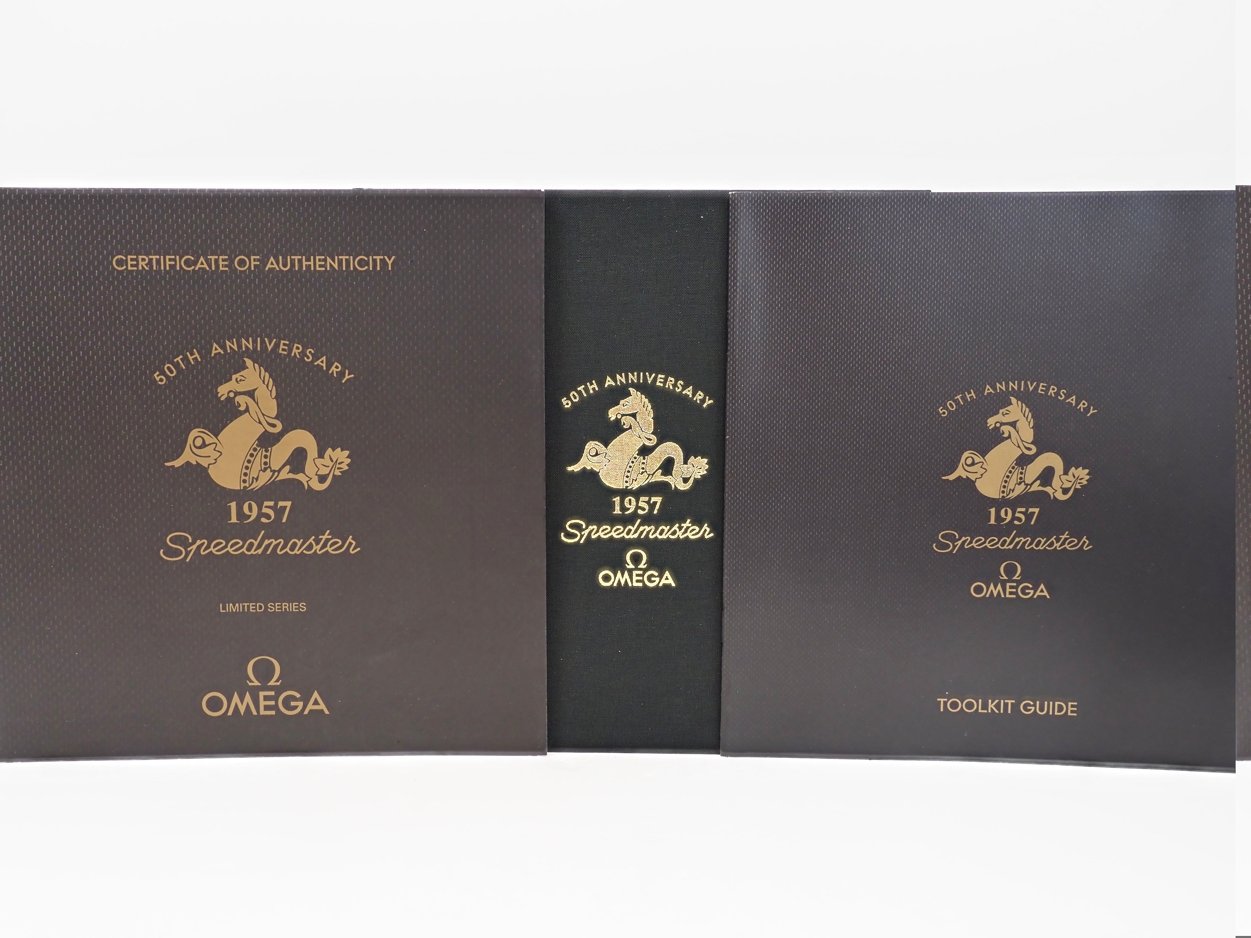 2009 Omega Speedmaster 50th Anniversary Limited Series 1957 Pieces 311.33.42.50.01.001