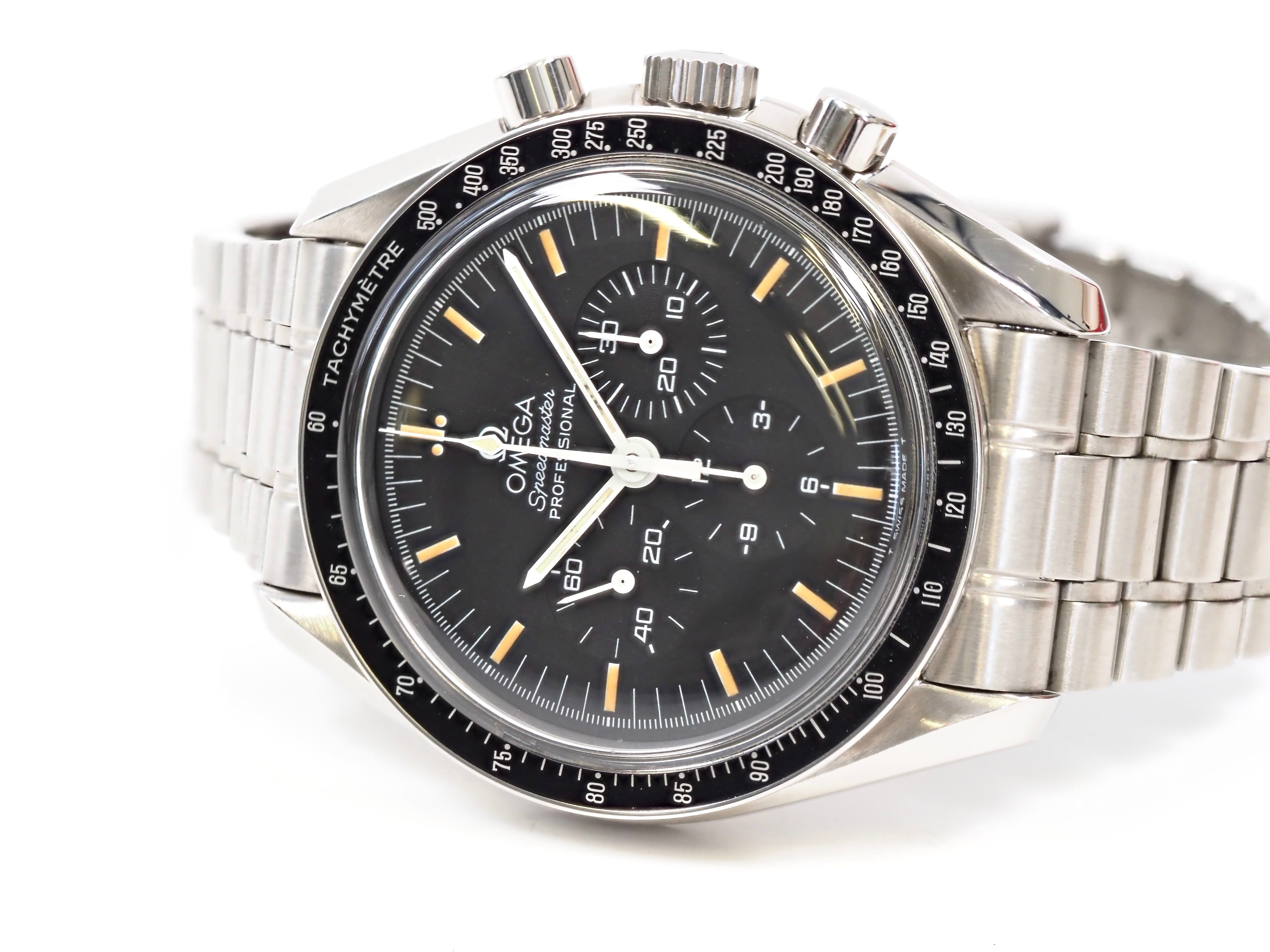 1996 Omega Speedmaster Professional 'Yellow' 3592.50