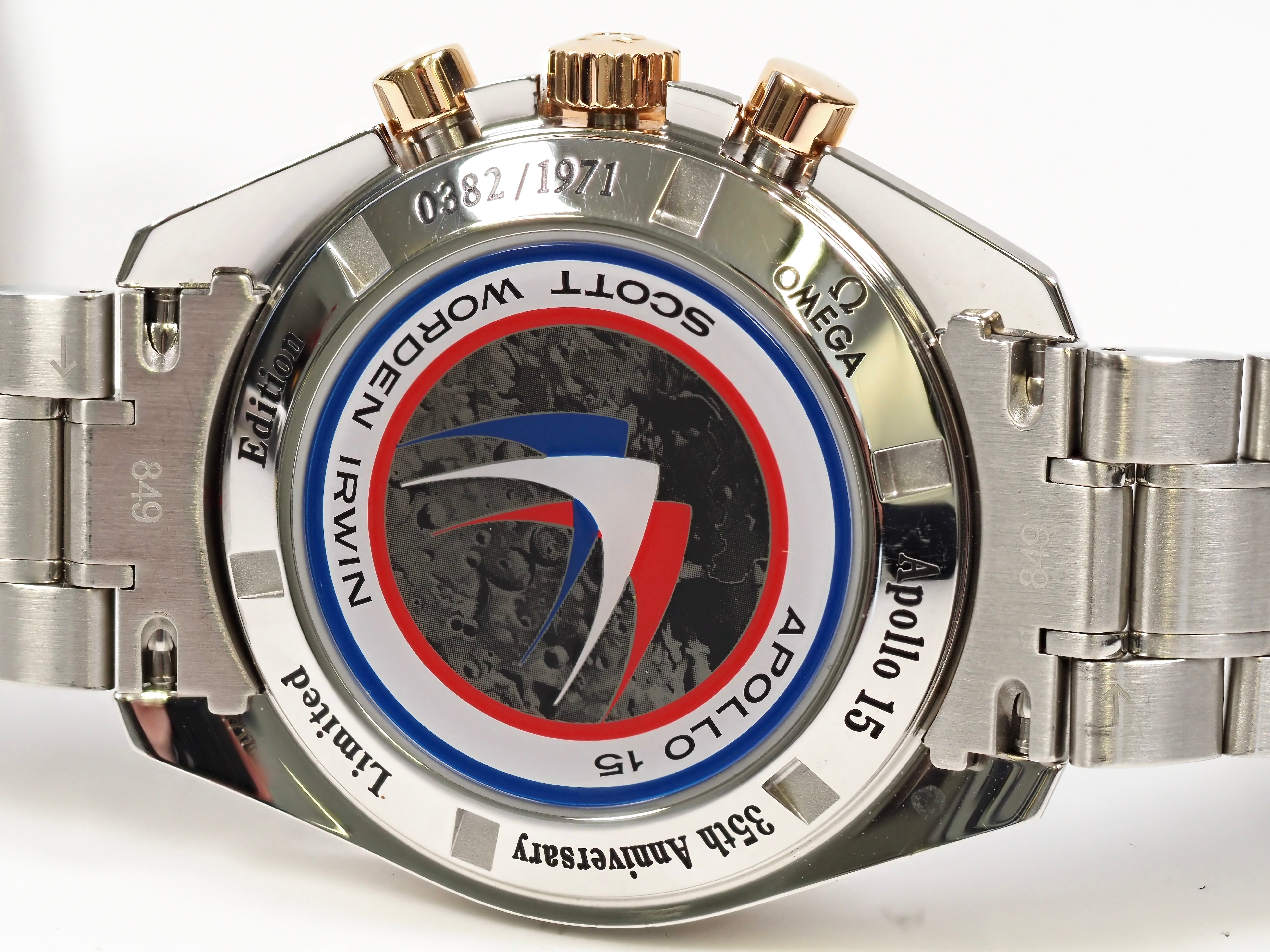 2008 Omega Speedmaster Professional Apollo 15 35th Anniversary