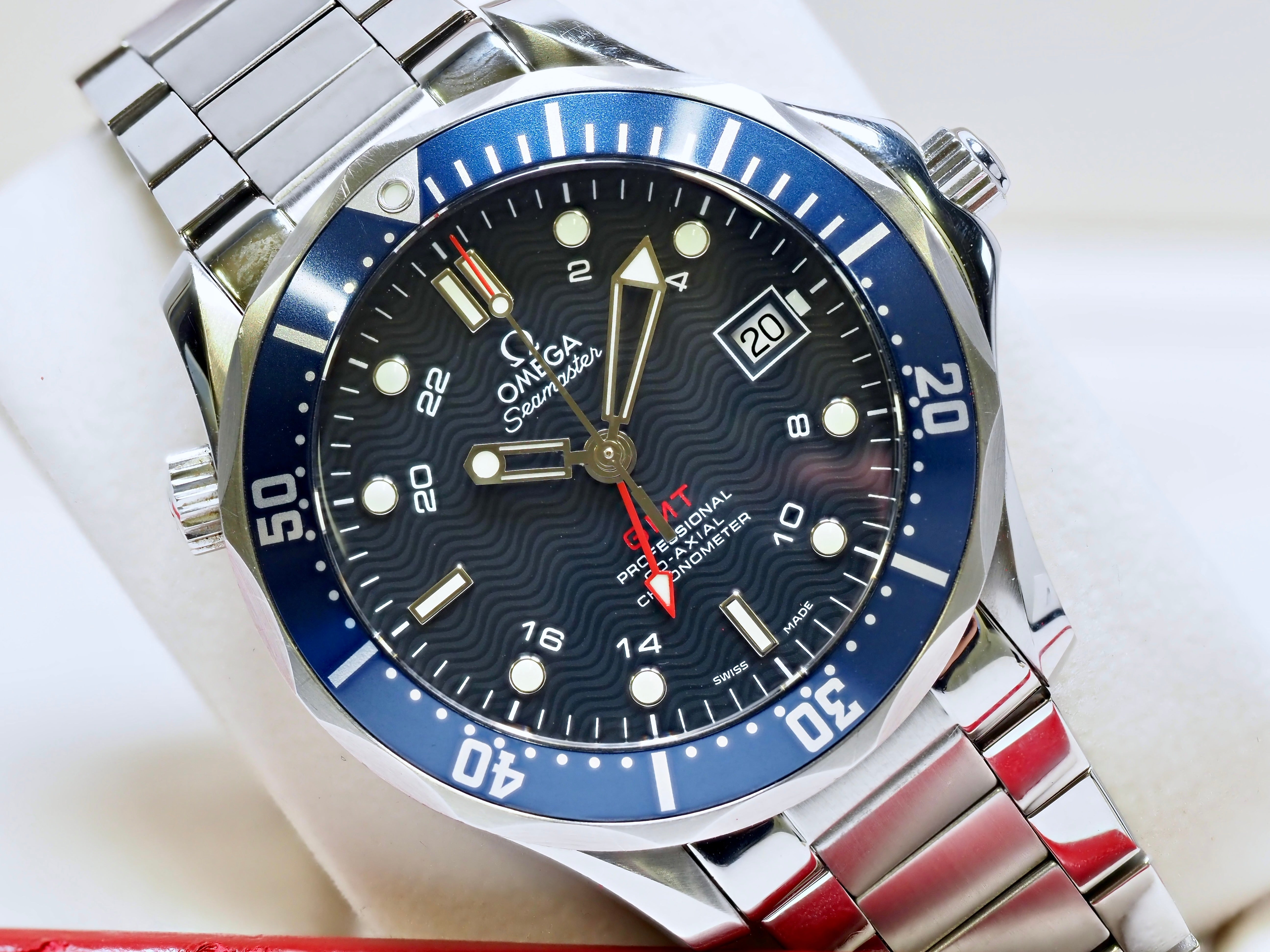 Omega Seamaster Professional GMT 2539.80 Special Boat Service Military Issue