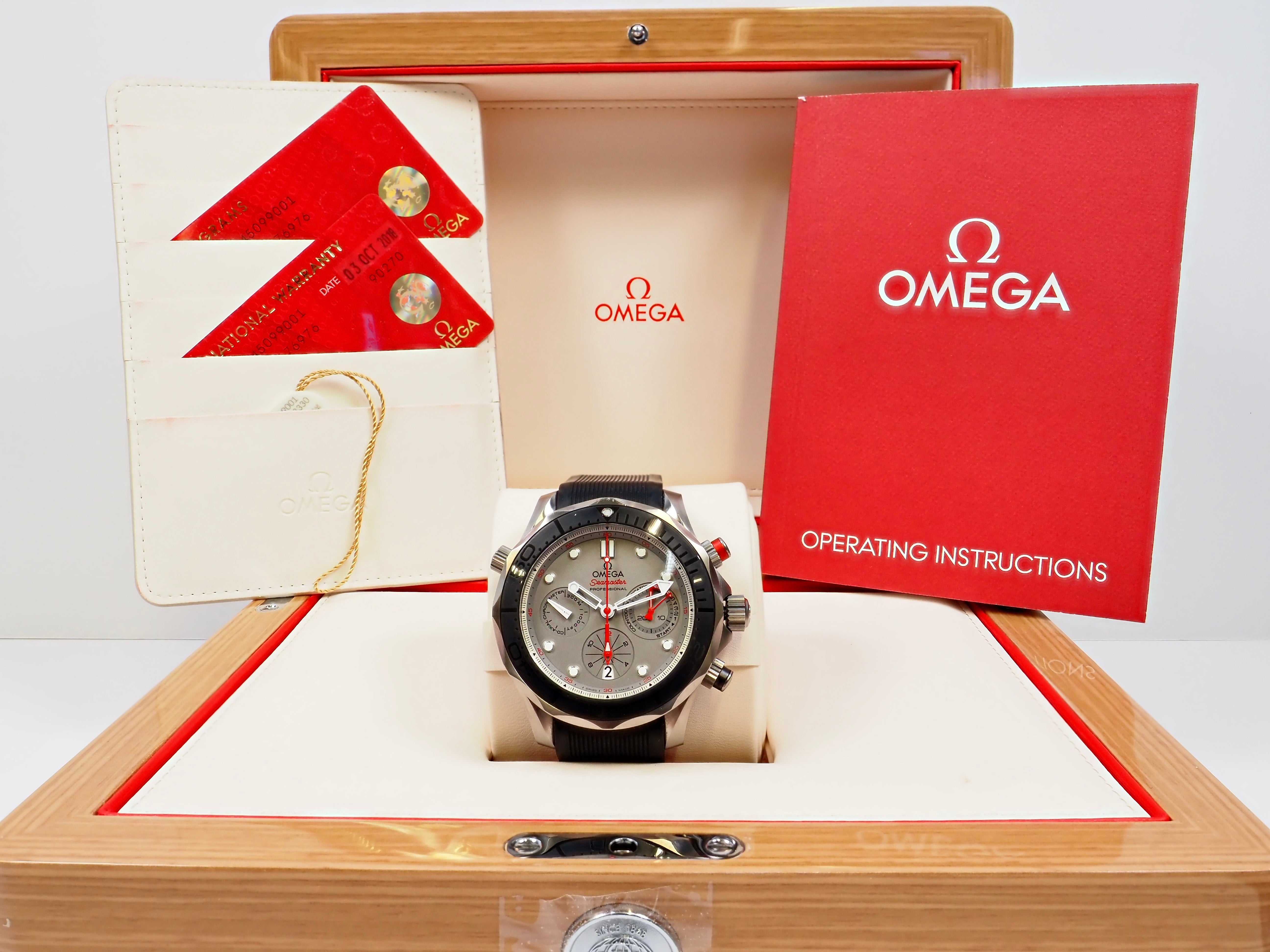 2018 Omega Seamaster 300m Diver 212.92.44.50.99.001 ETNZ