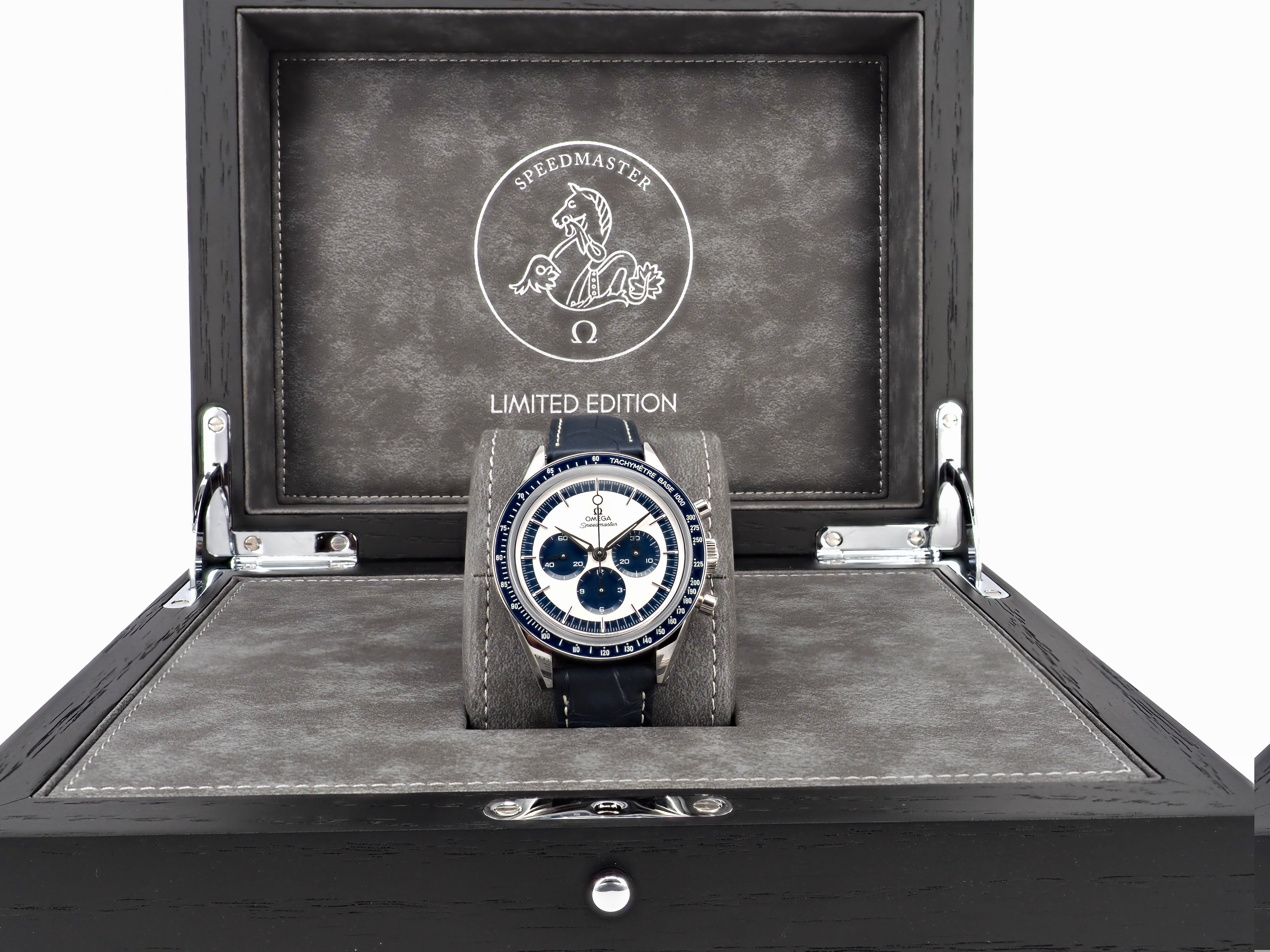 2017 Omega Speedmaster CK2998 'Blue' 311.33.40.30.02.001