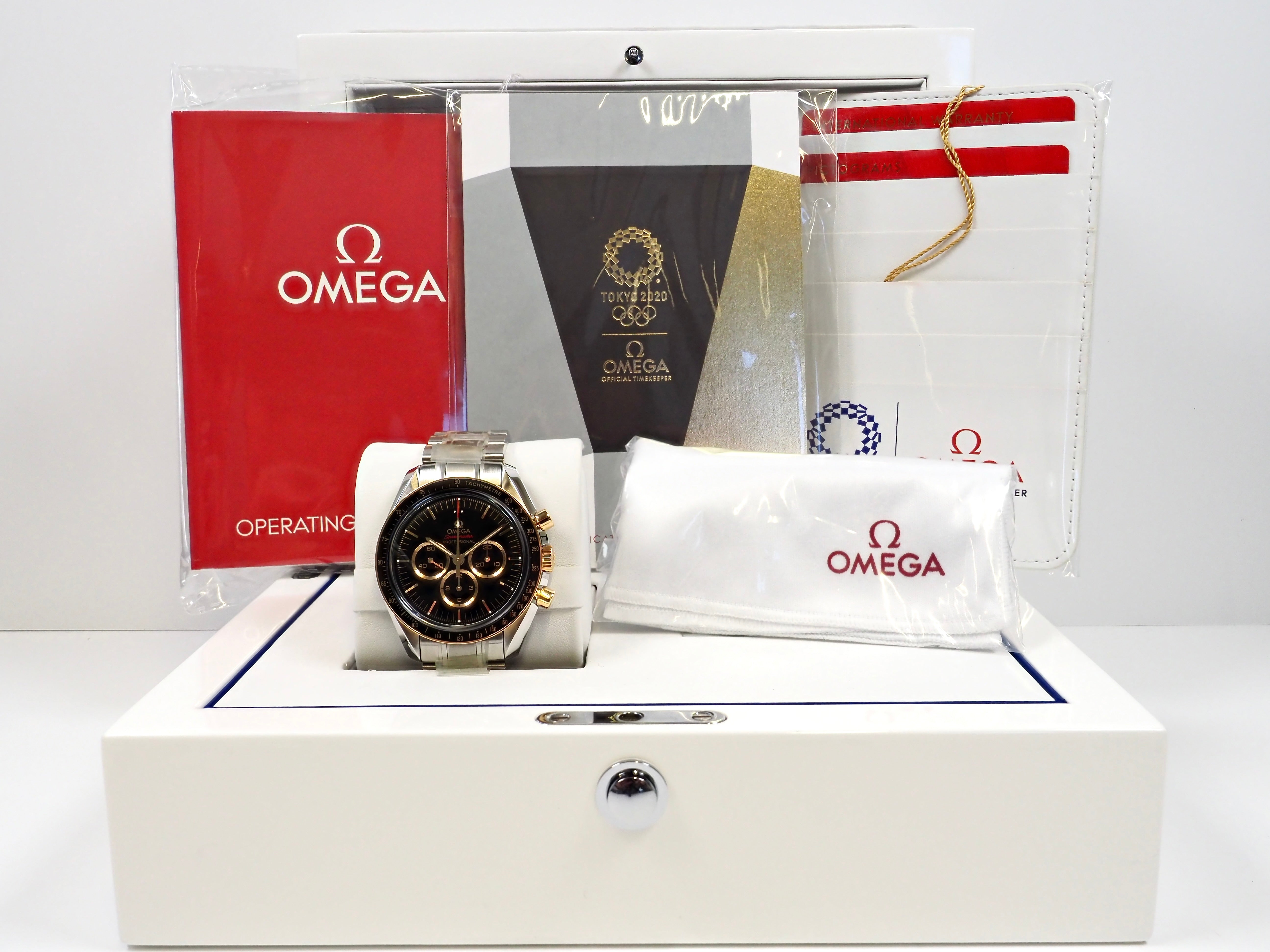 2021 Omega Speedmaster Professional Tokyo 2020 'Black Gold'