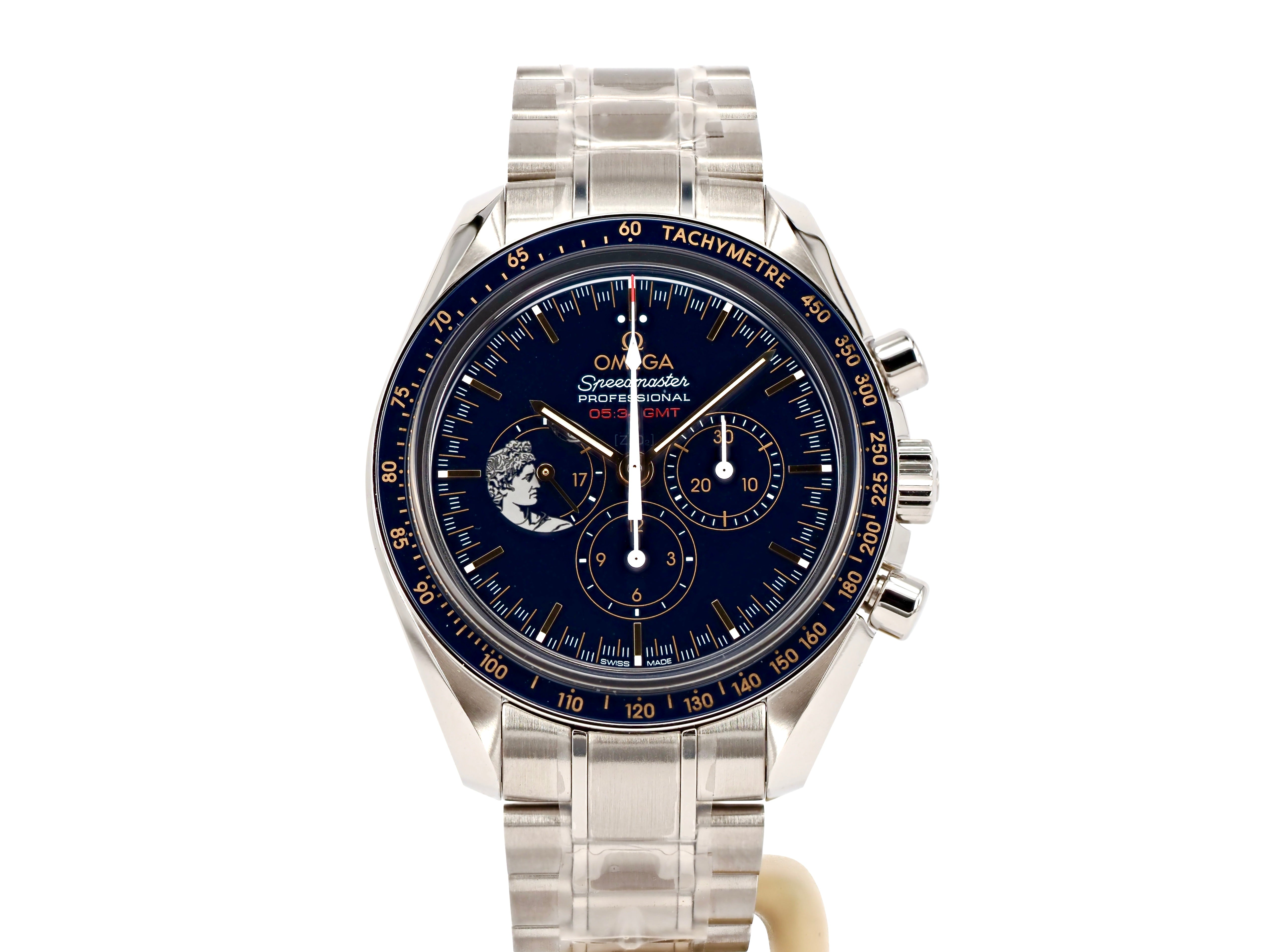 2017 Omega Speedmaster Professional Apollo 17 45th Anniversary 311.30.42.30.03.001