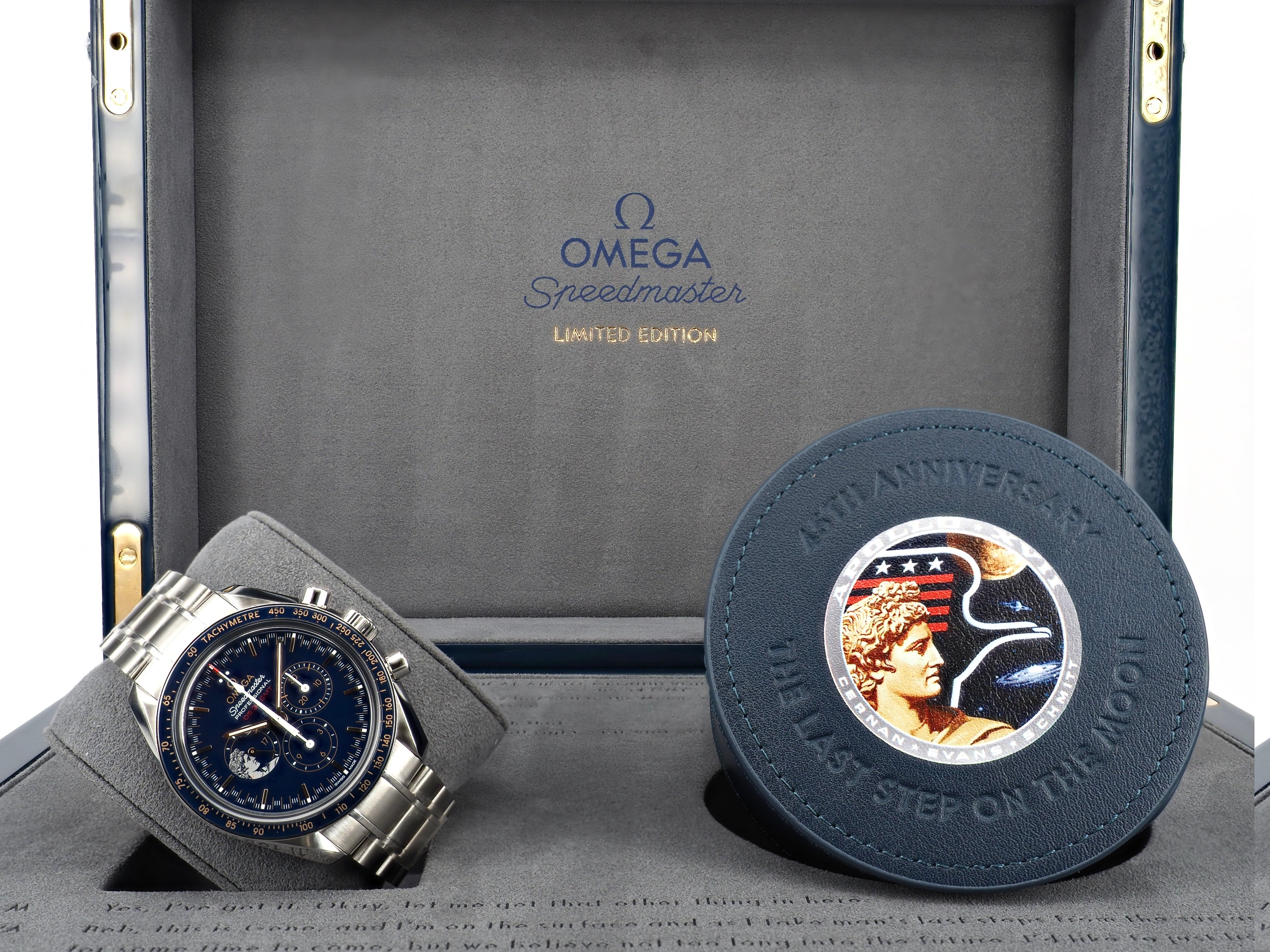 2017 Omega Speedmaster Professional Apollo 17 45th Anniversary 311.30.42.30.03.001
