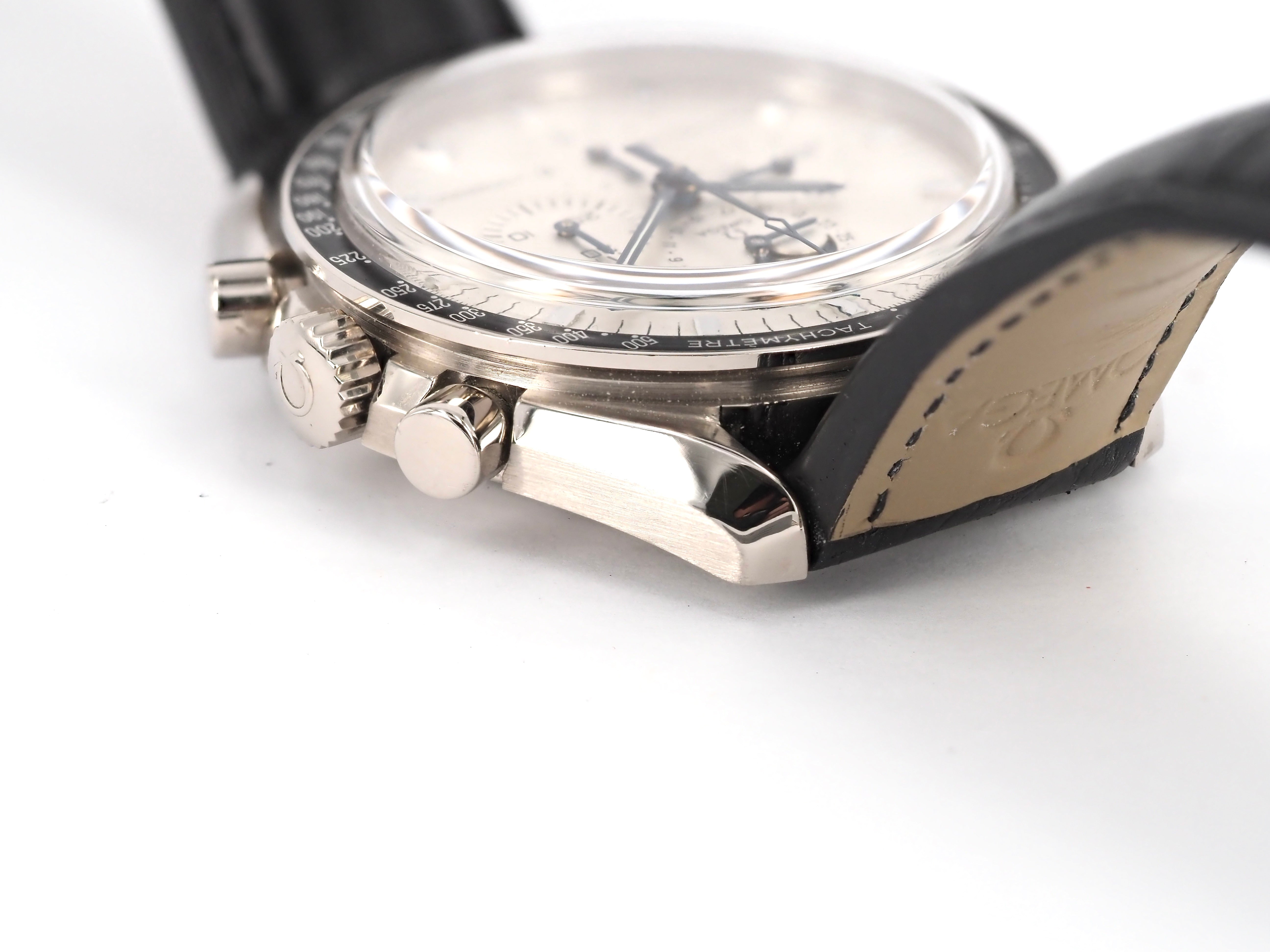2003 Omega Speedmaster Professional White Gold Moonphase 3689.30