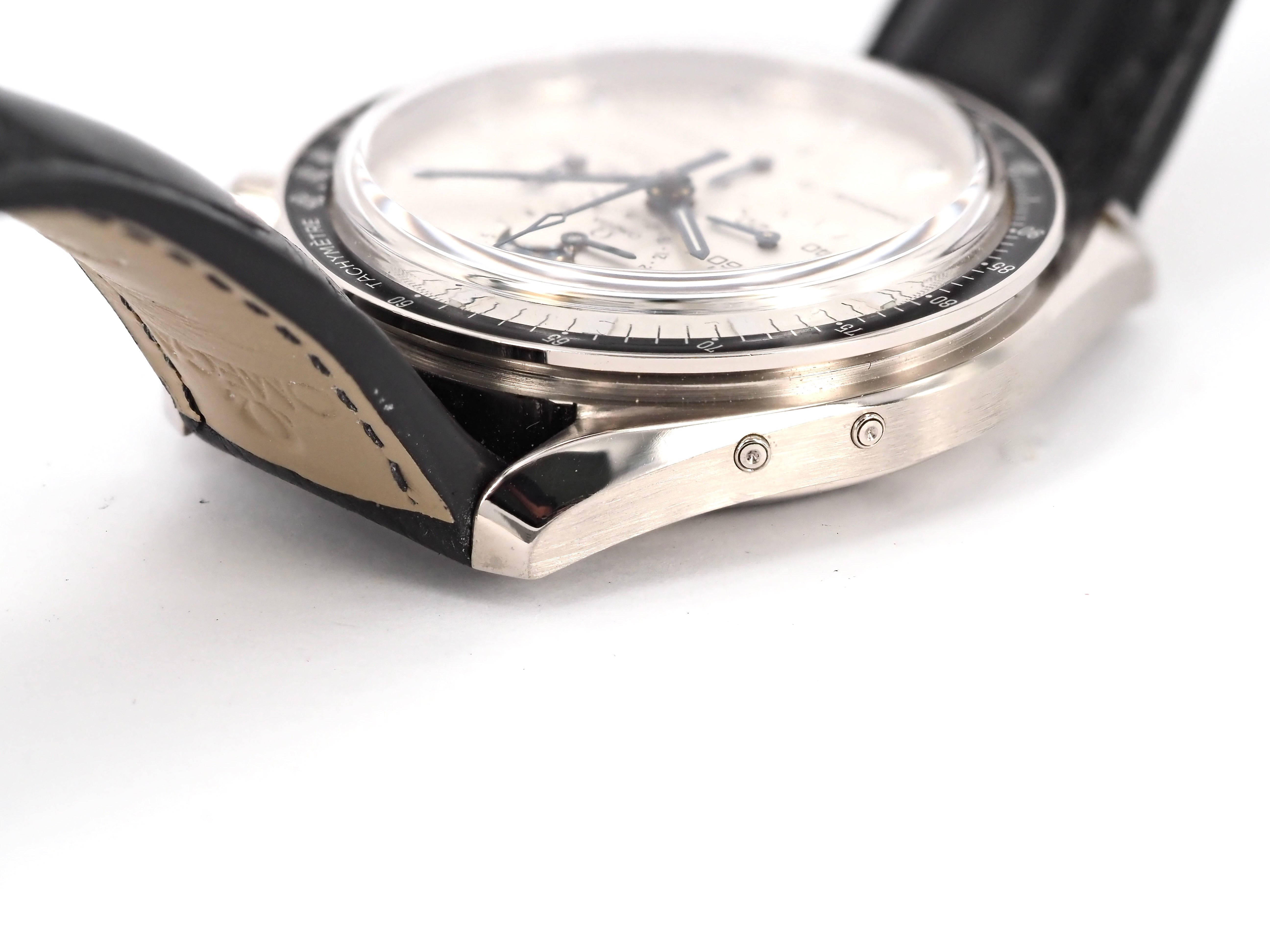 2003 Omega Speedmaster Professional White Gold Moonphase 3689.30