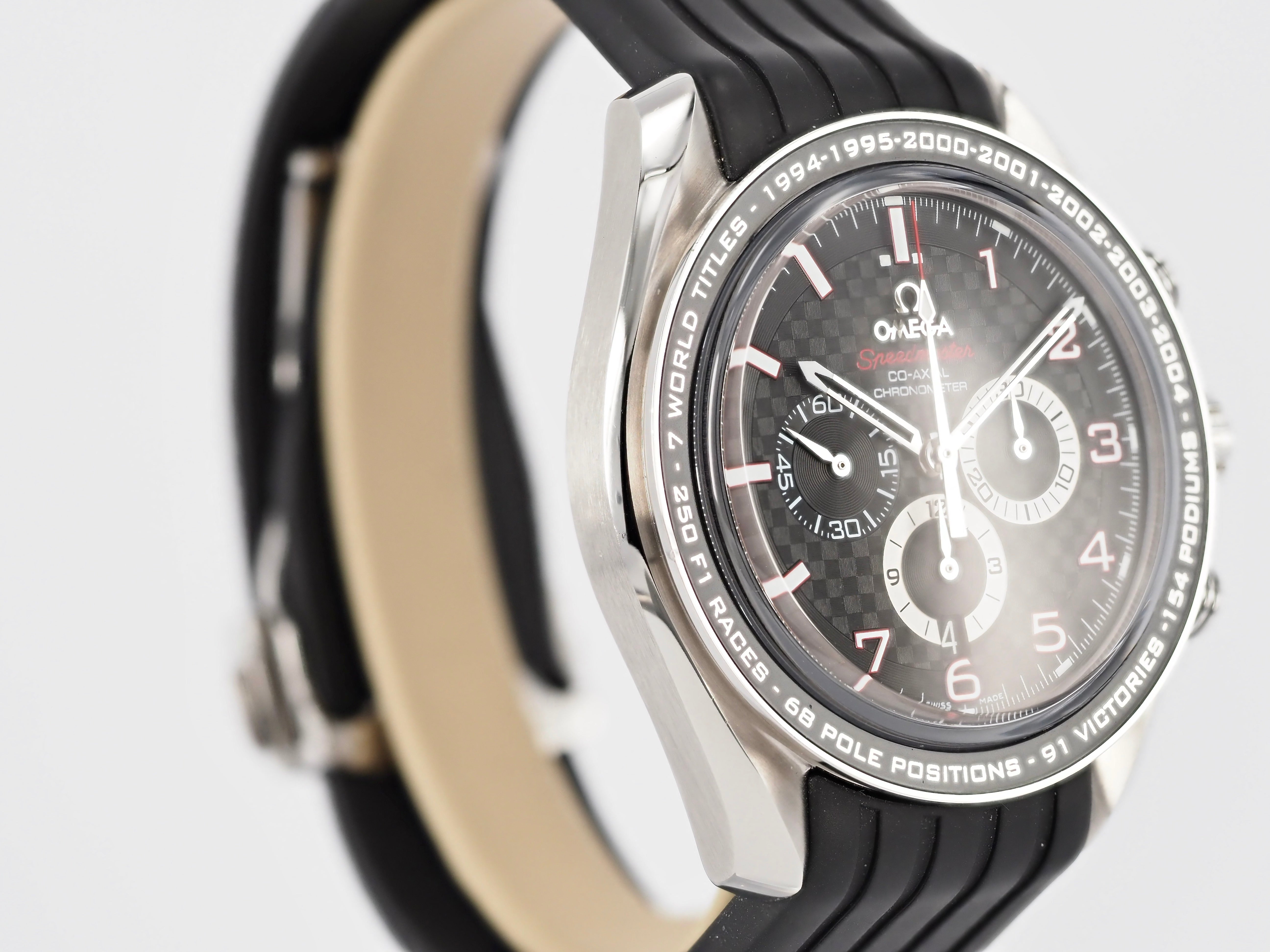 2012 Omega Speedmaster 44mm Co-Axial Schumacher '7 World Titles' 321.32.44.50.01.001