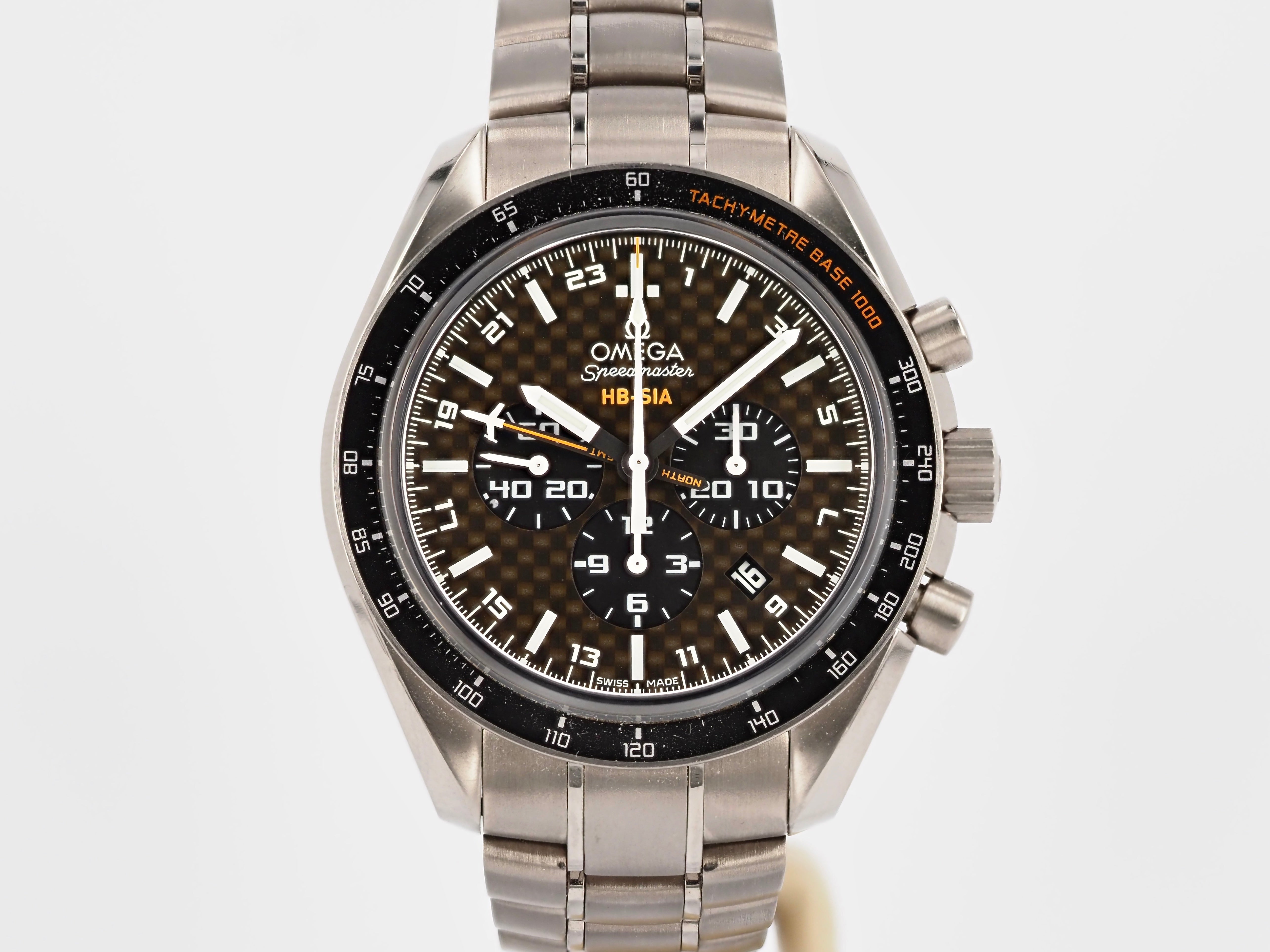 2012 Omega Speedmaster Co-Axial GMT Solar Impulse HB-SIA