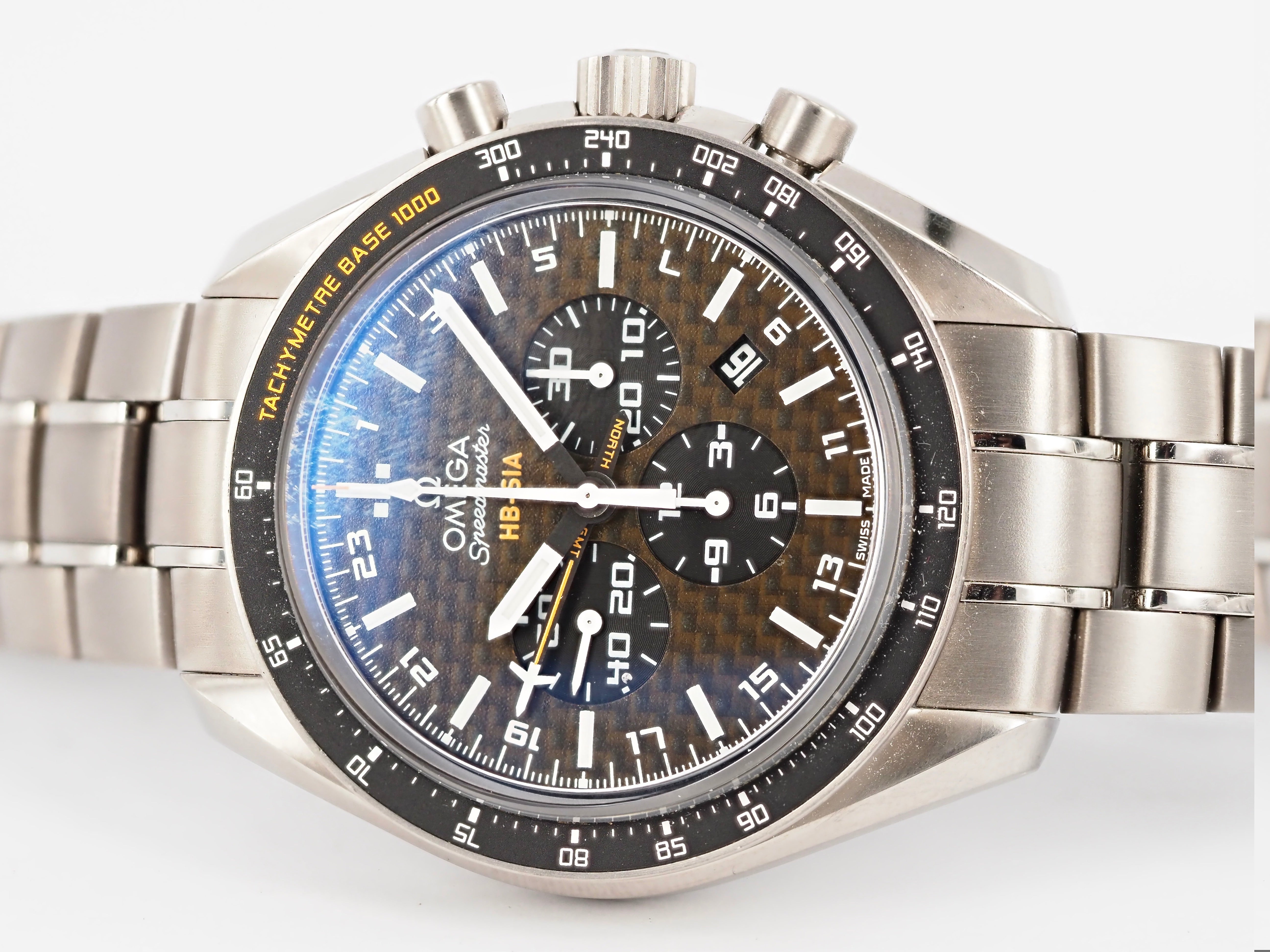 2012 Omega Speedmaster Co-Axial GMT Solar Impulse HB-SIA