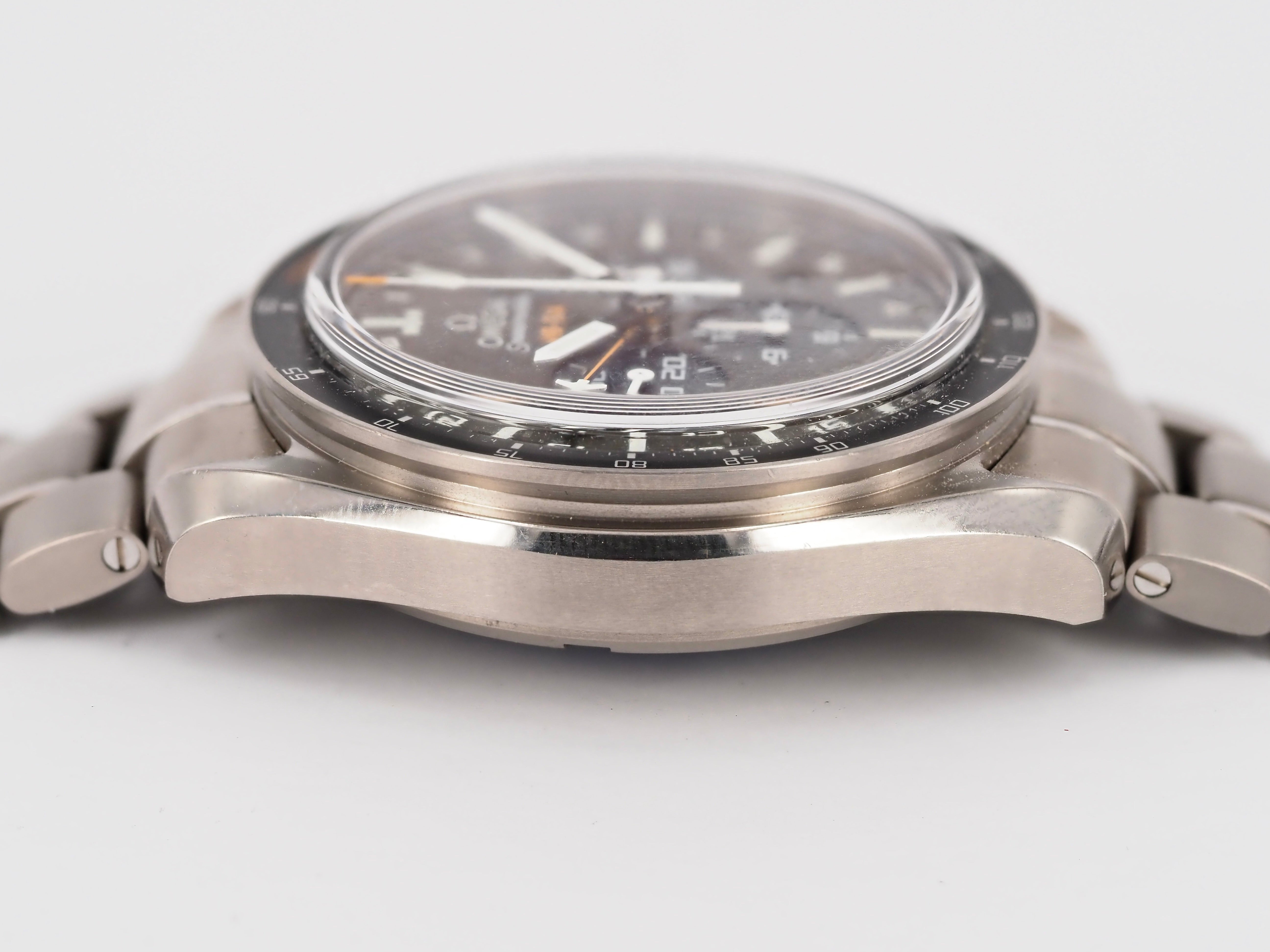 2012 Omega Speedmaster Co-Axial GMT Solar Impulse HB-SIA