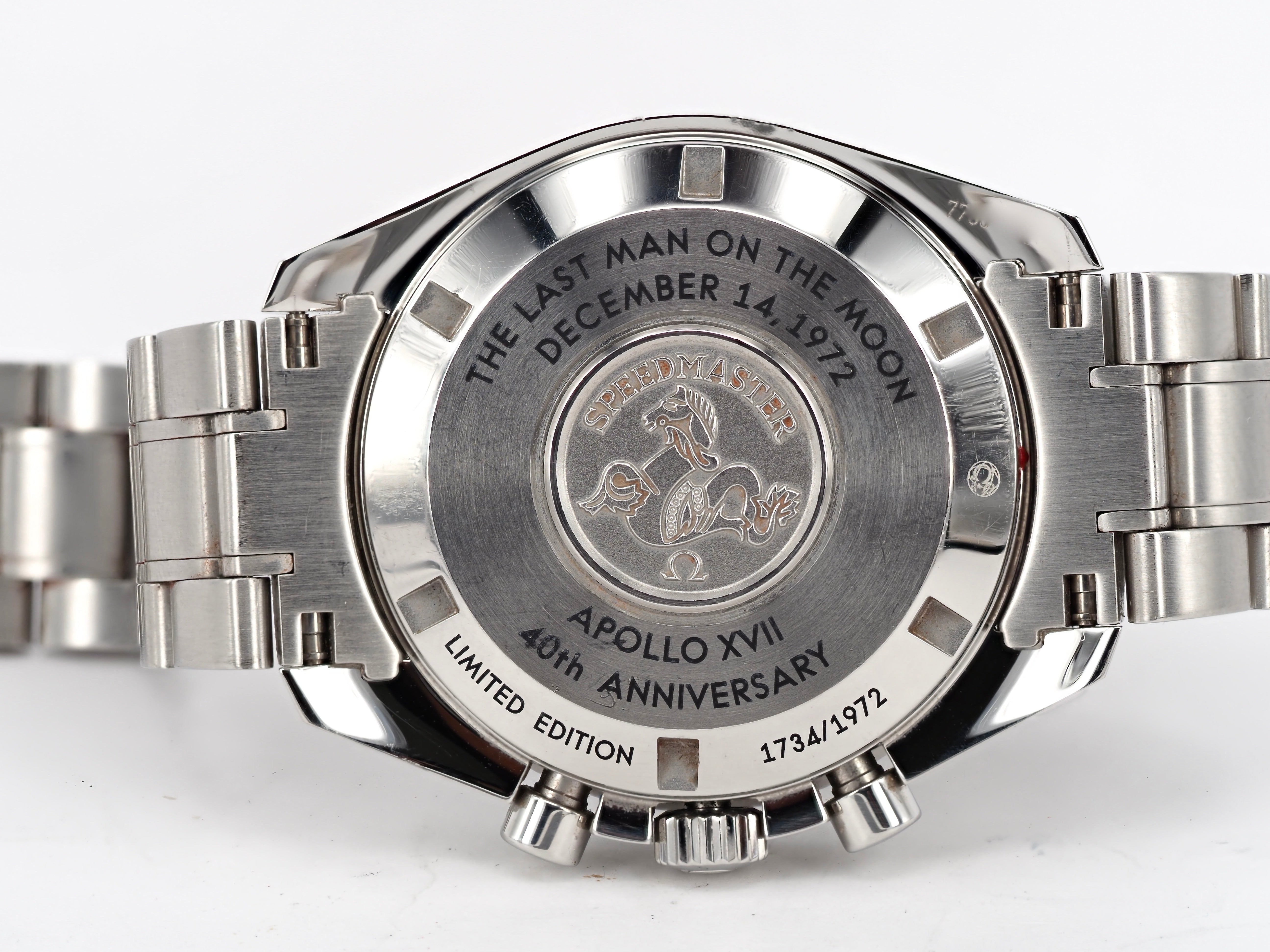2015 Omega Speedmaster Professional Apollo 17 Last Man on the Moon 40th