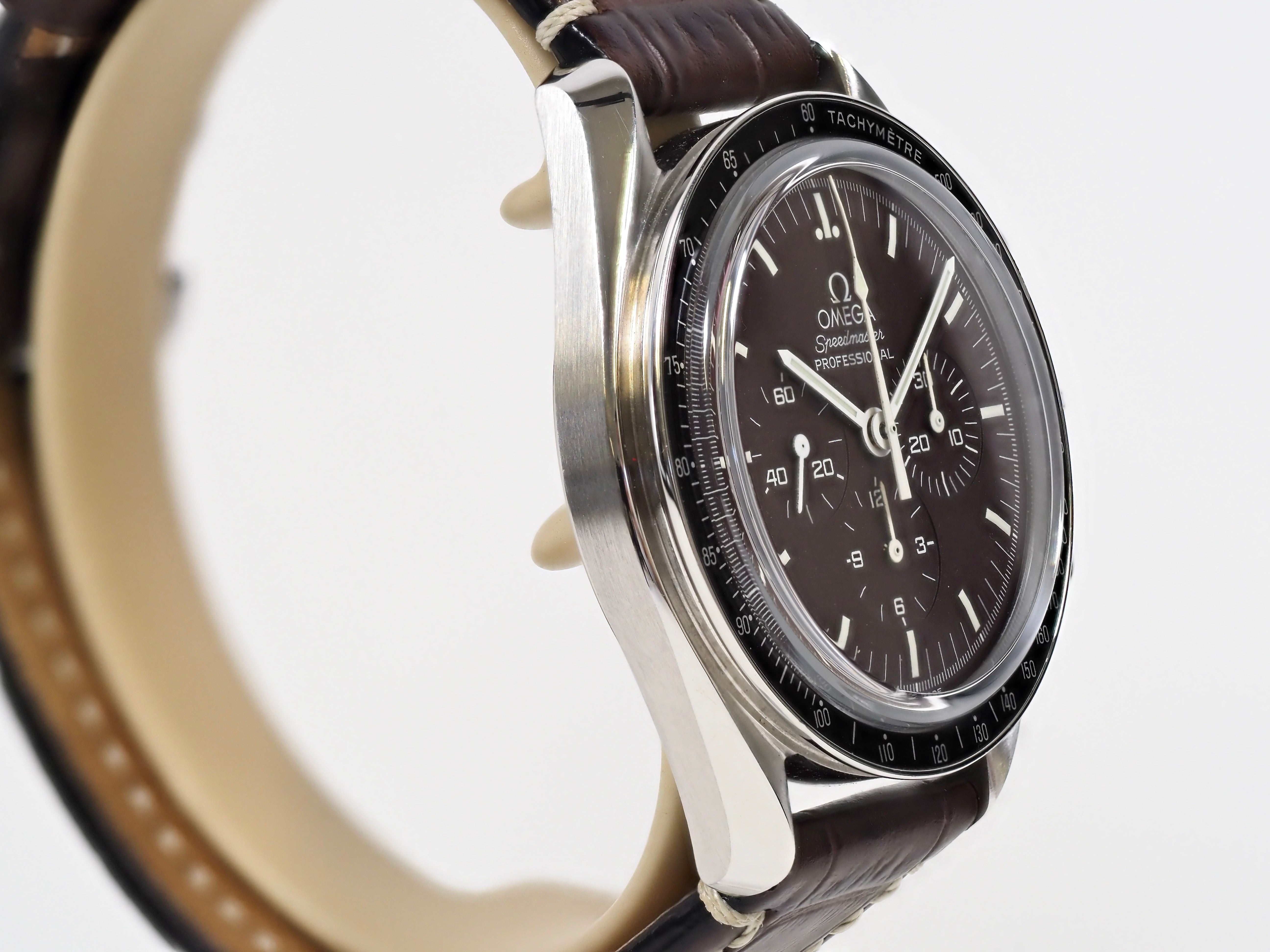 2010 Omega Speedmaster Professional 'Chocolate' 311.30.42.30.13.001 Sapphire Sandwich