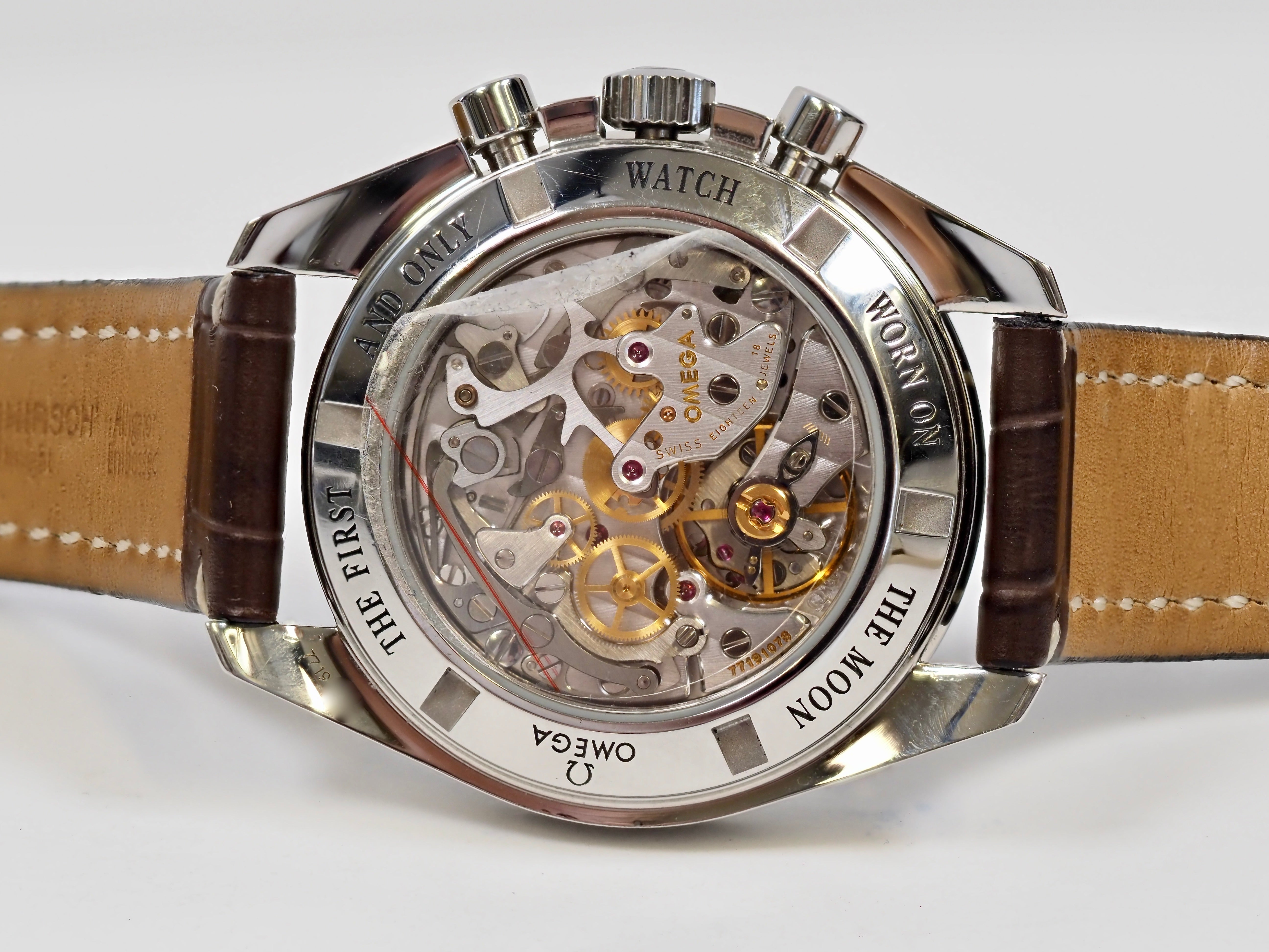 2010 Omega Speedmaster Professional 'Chocolate' 311.30.42.30.13.001 Sapphire Sandwich