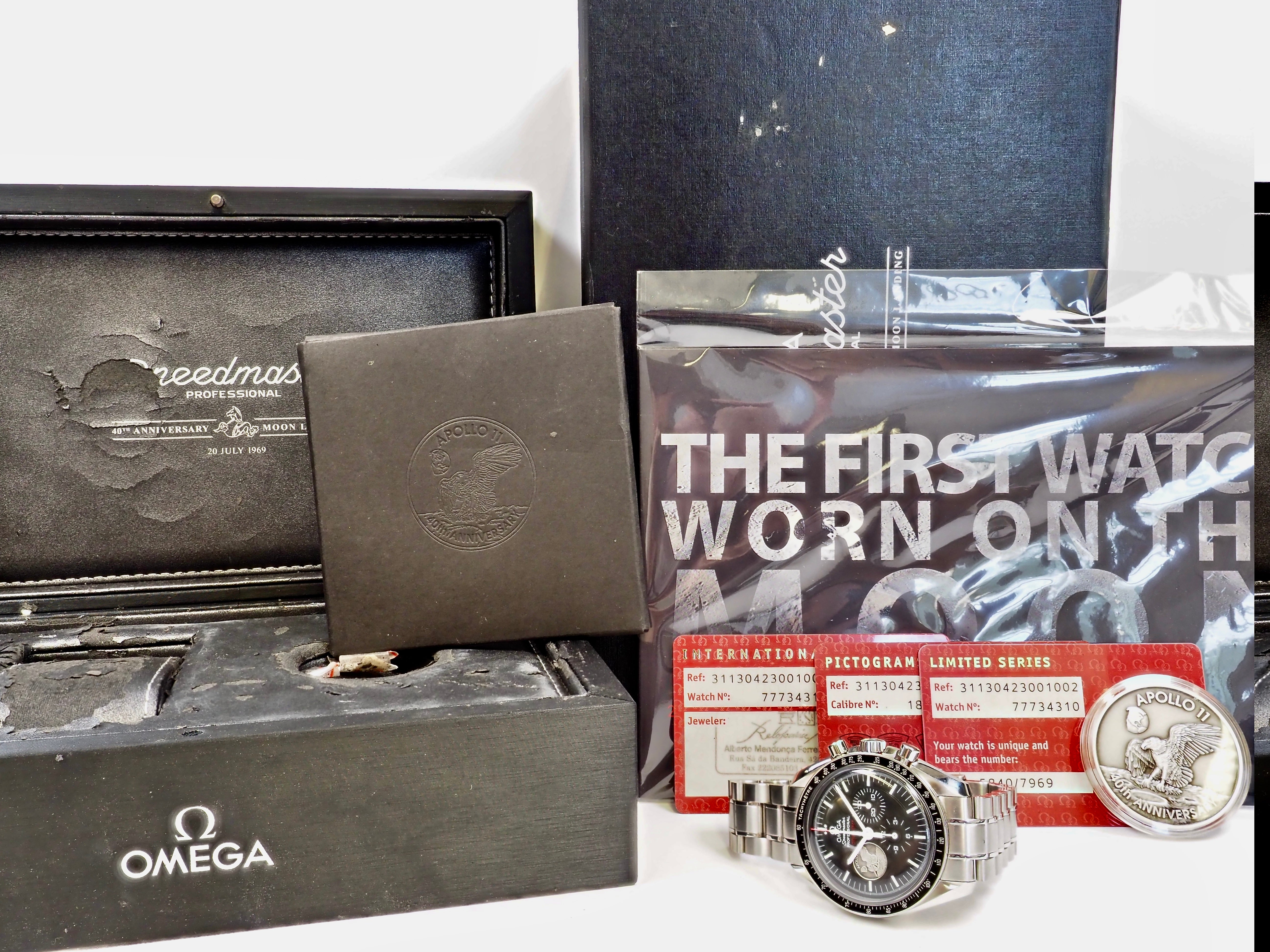 2009 Omega Speedmaster Professional Apollo 11 40th Anniversary