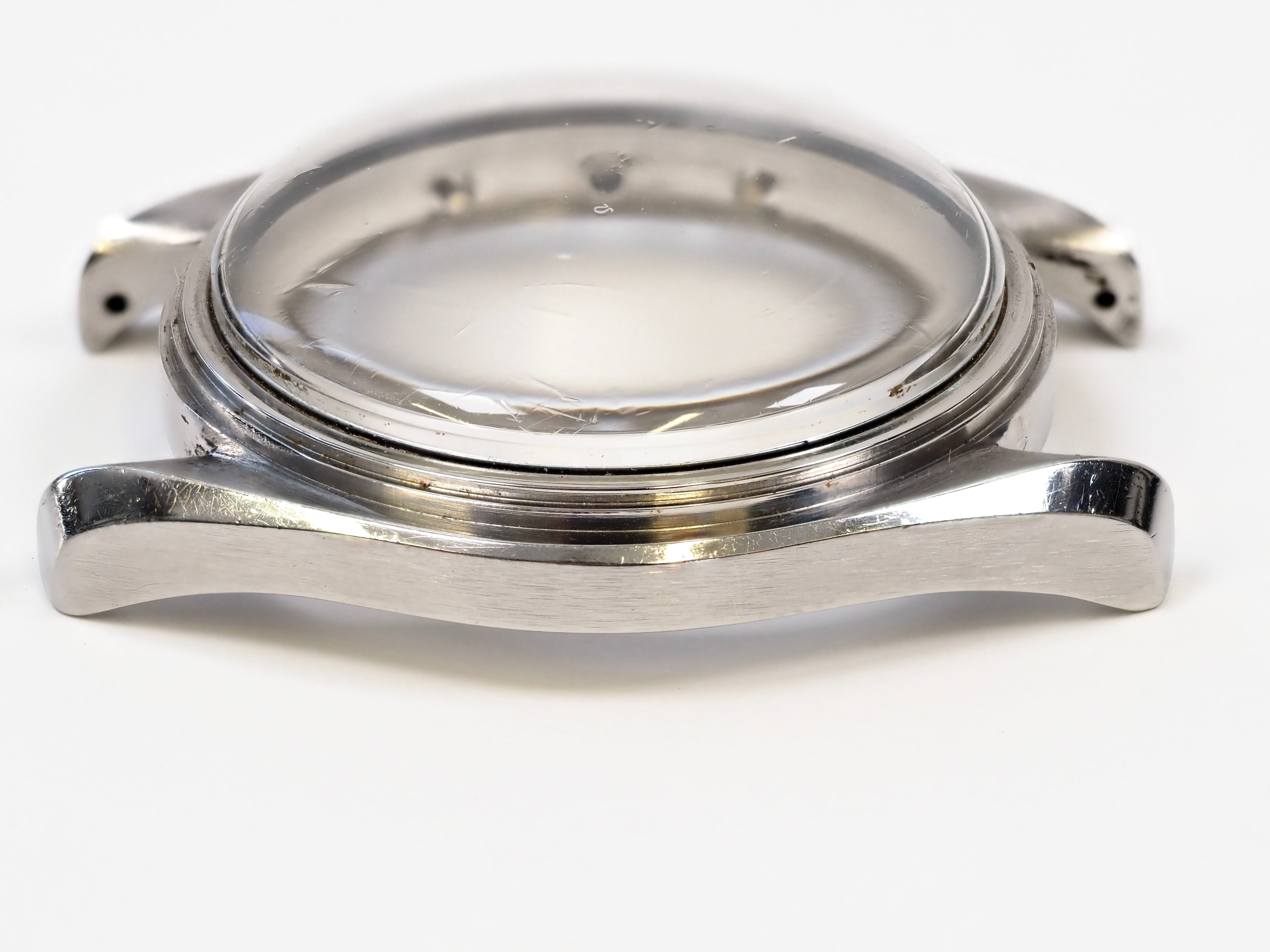 Omega Speedmaster HF Mid Case for 105.012 with 2x Press Fit Pushers.