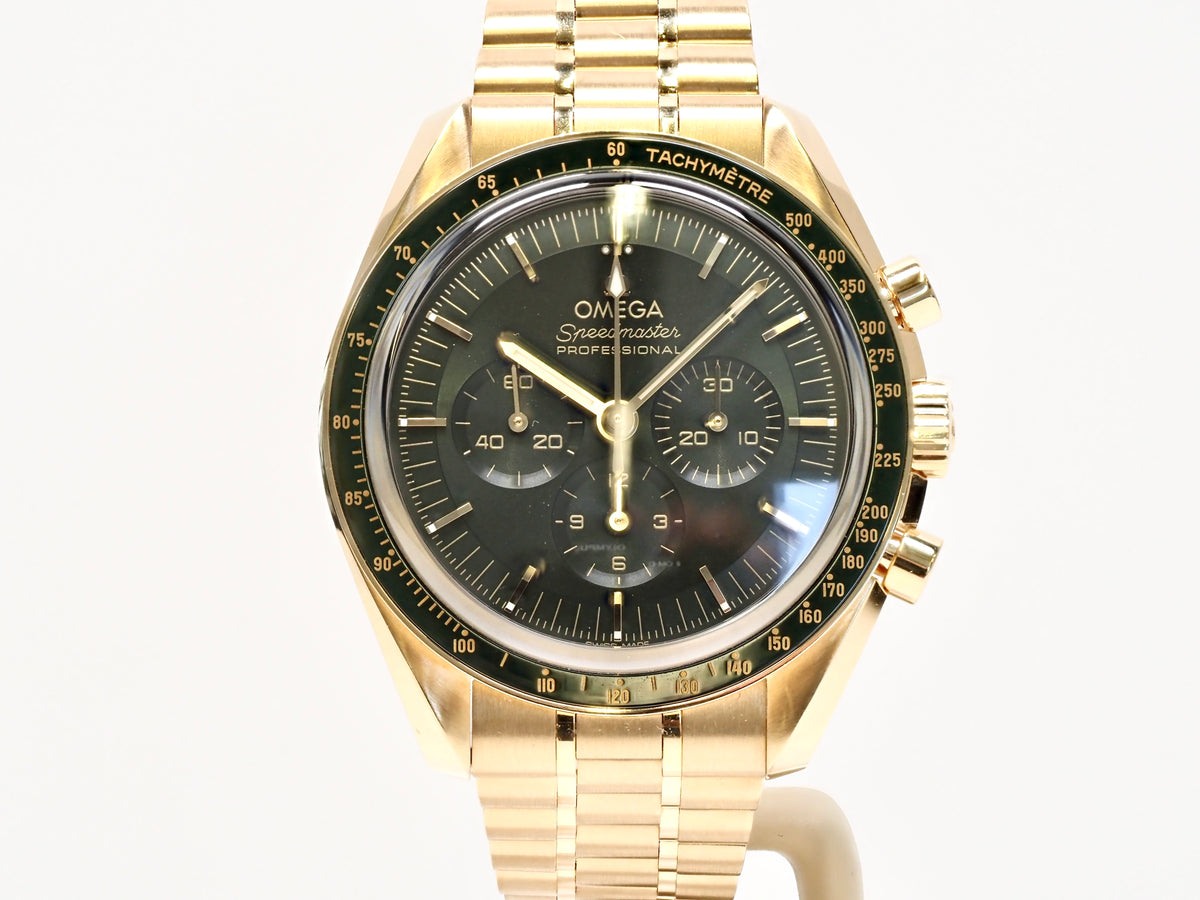 2024 OMEGA Speedmaster Professional Moonshine Gold/Green