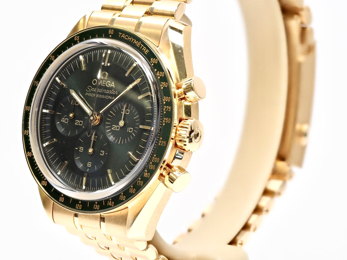 2024 OMEGA Speedmaster Professional Moonshine Gold/Green