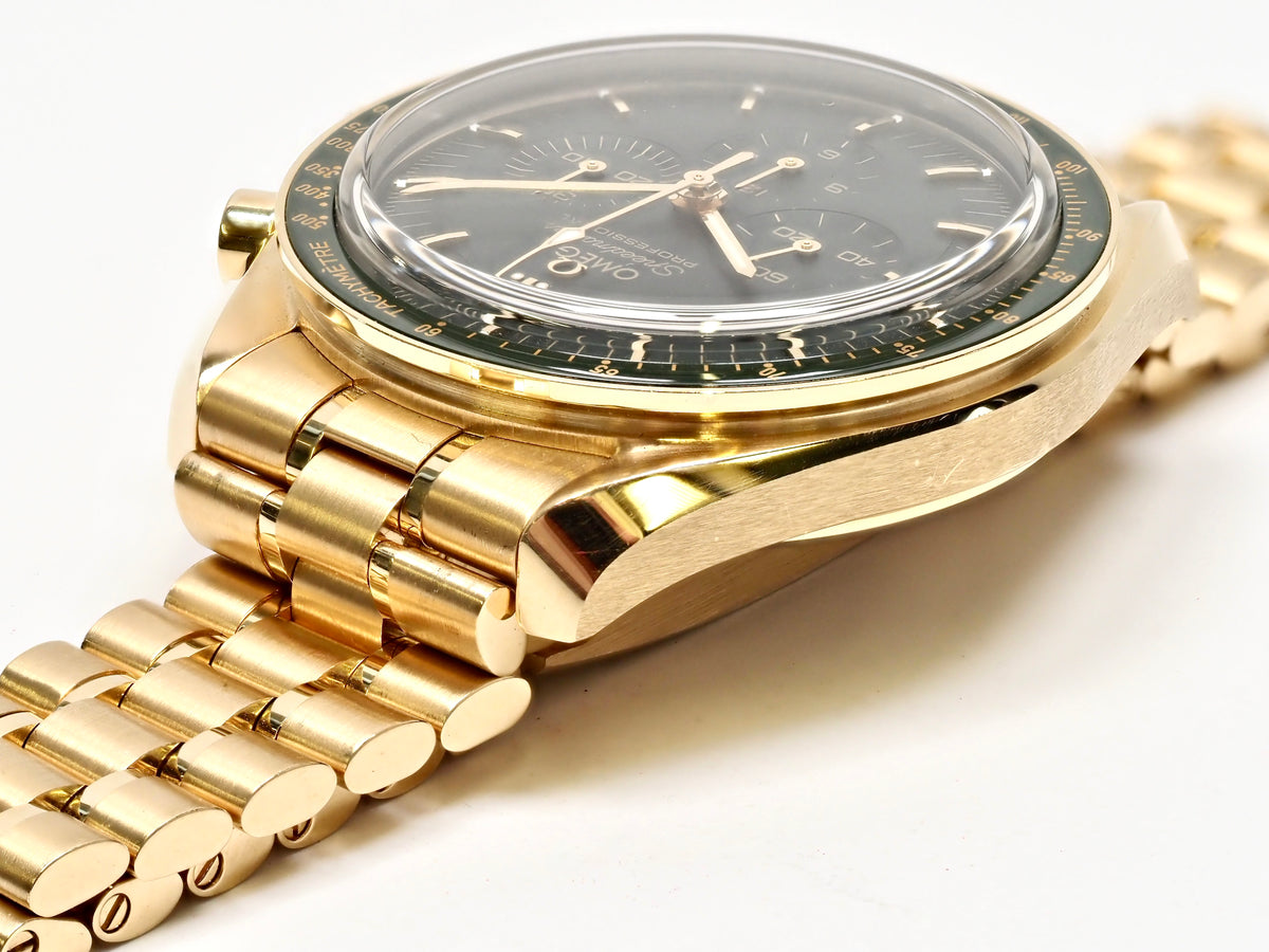 2024 OMEGA Speedmaster Professional Moonshine Gold/Green