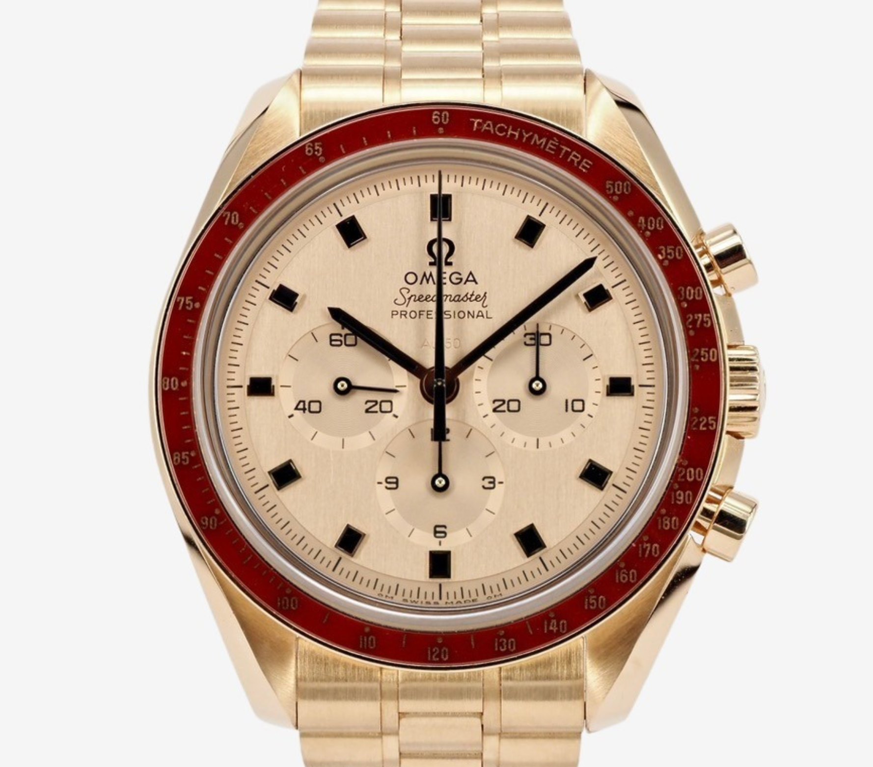 2019 Omega Speedmaster Professional Apollo 11 50th Anniversary Moonshine Gold