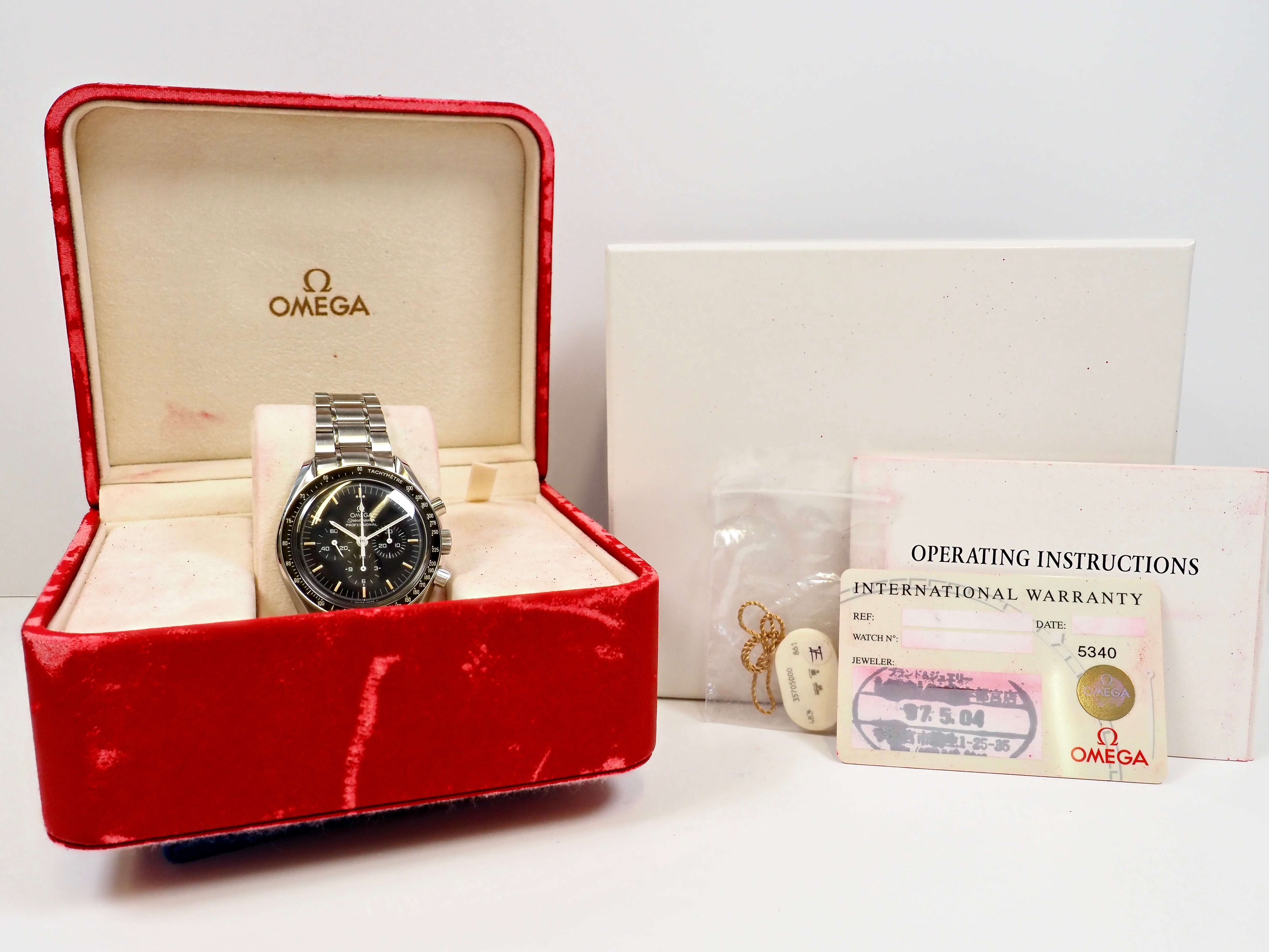 1997 Omega Speedmaster Professional 3570.50 Tritium
