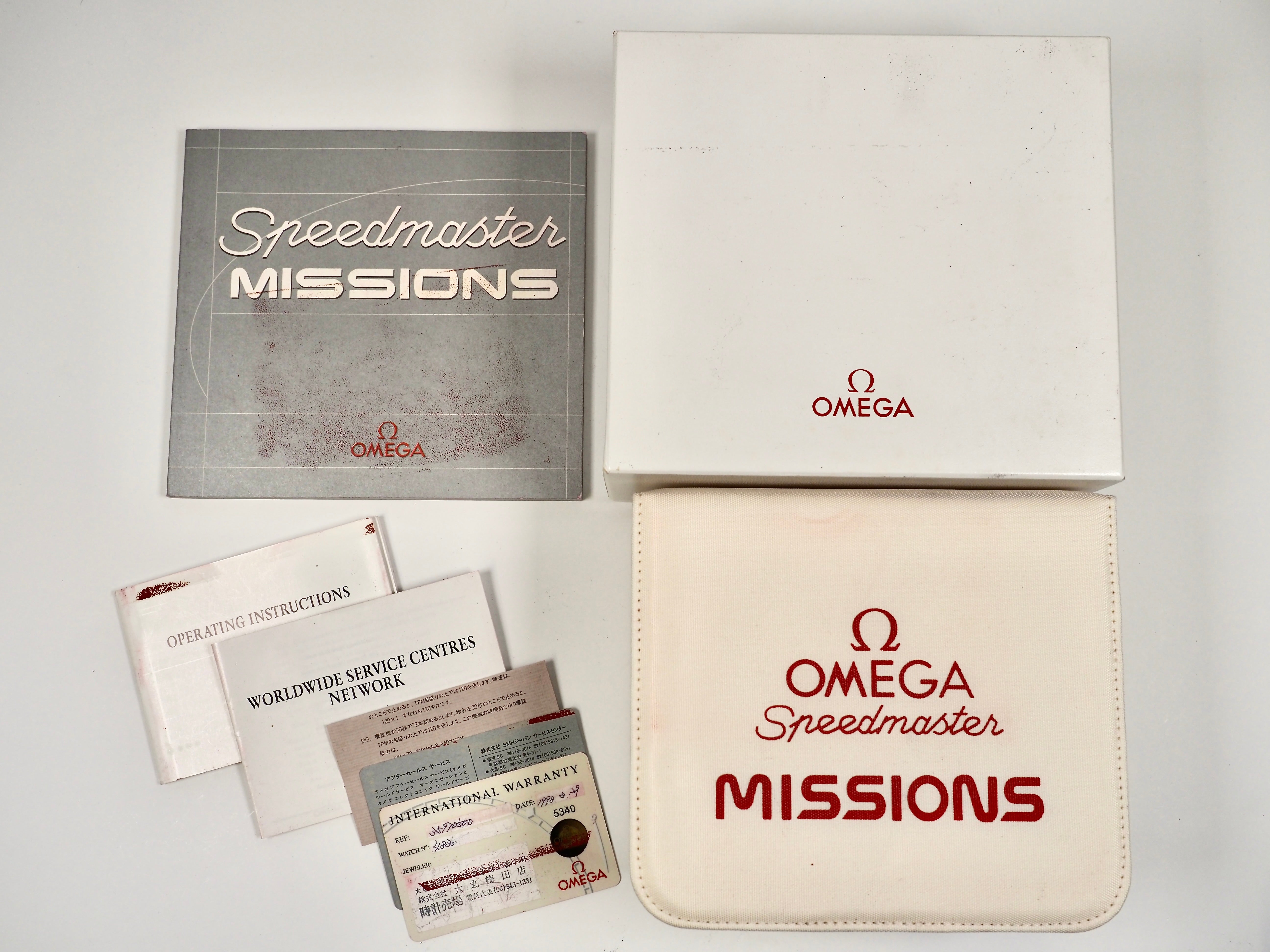 1997 Omega Speedmaster Professional Gemini 7 Missions 3597.07