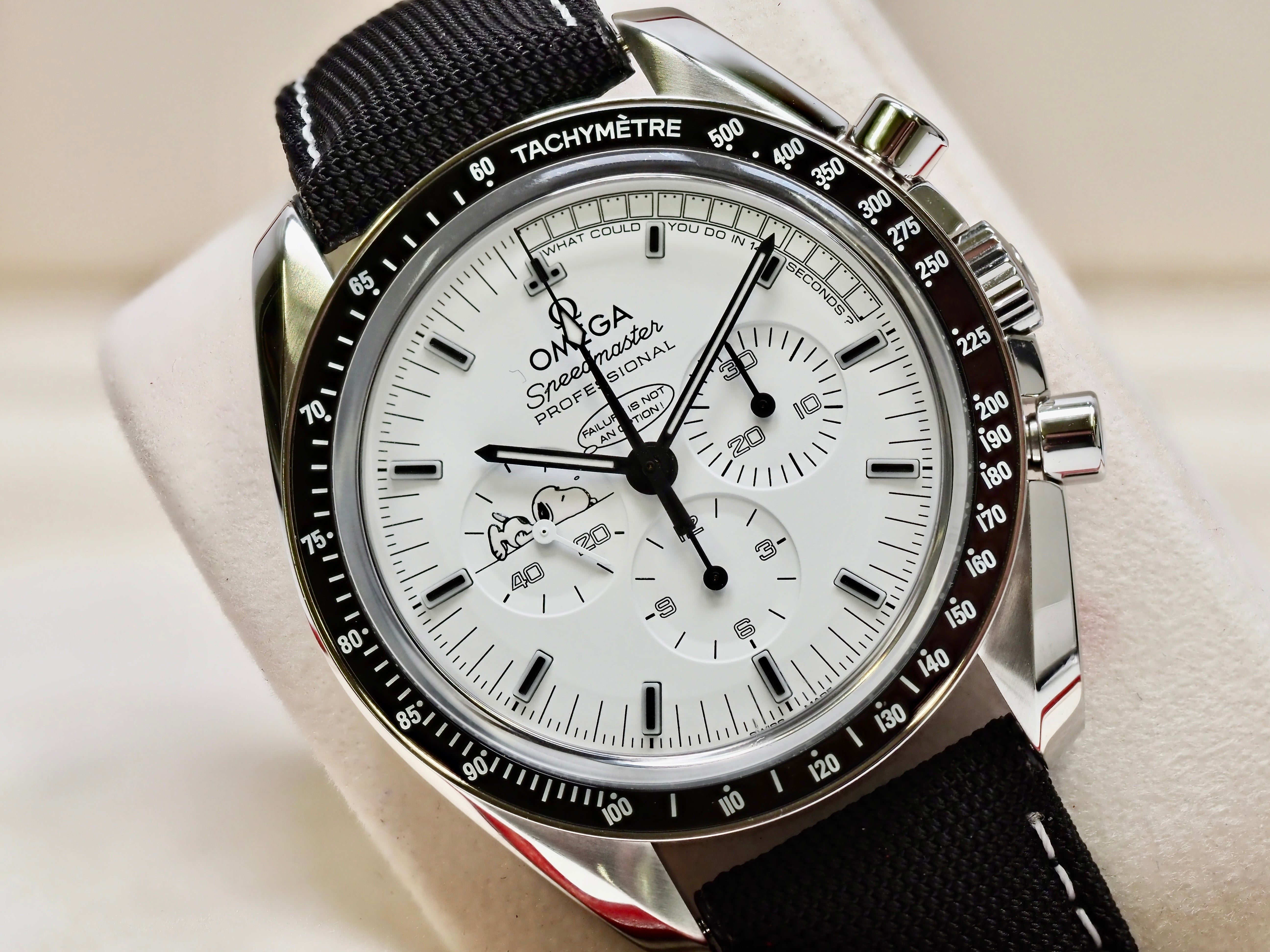 2016 OMEGA Speedmaster Professional Silver Snoopy Award 45th Anniversary