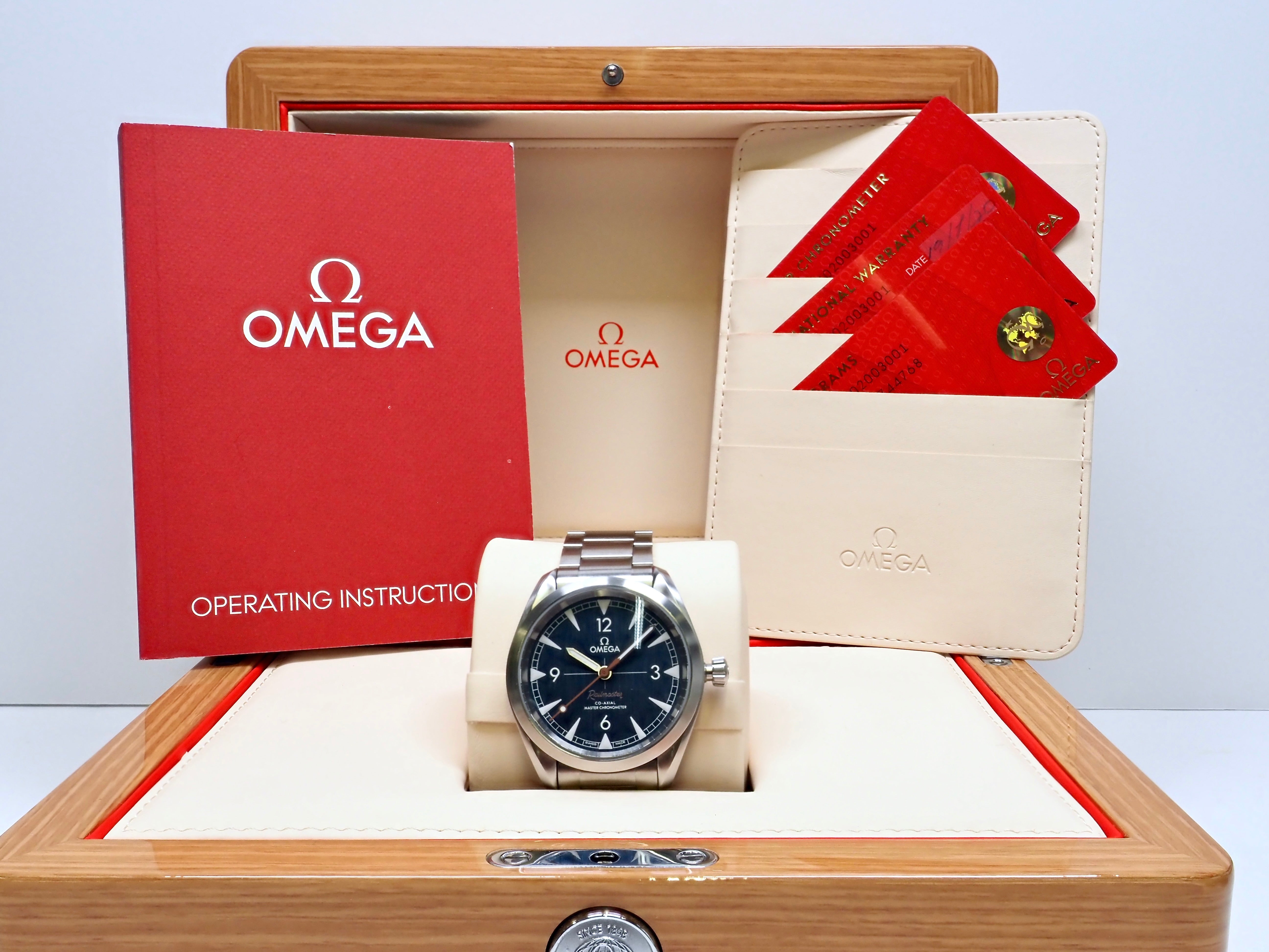 2020 Omega Seamaster Railmaster  220.10.40.20.03.001