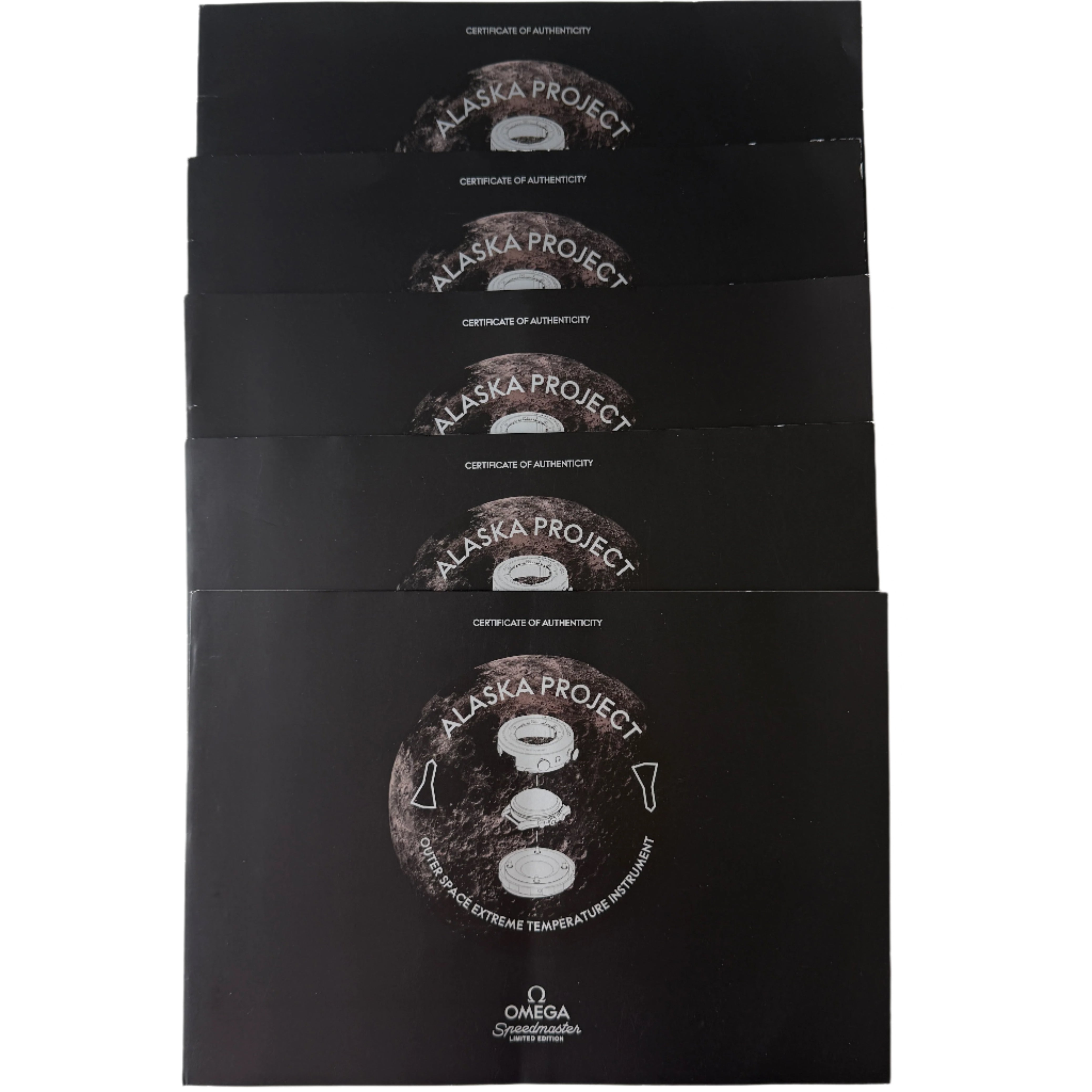 Omega Speedmaster Alaska Project Certificates