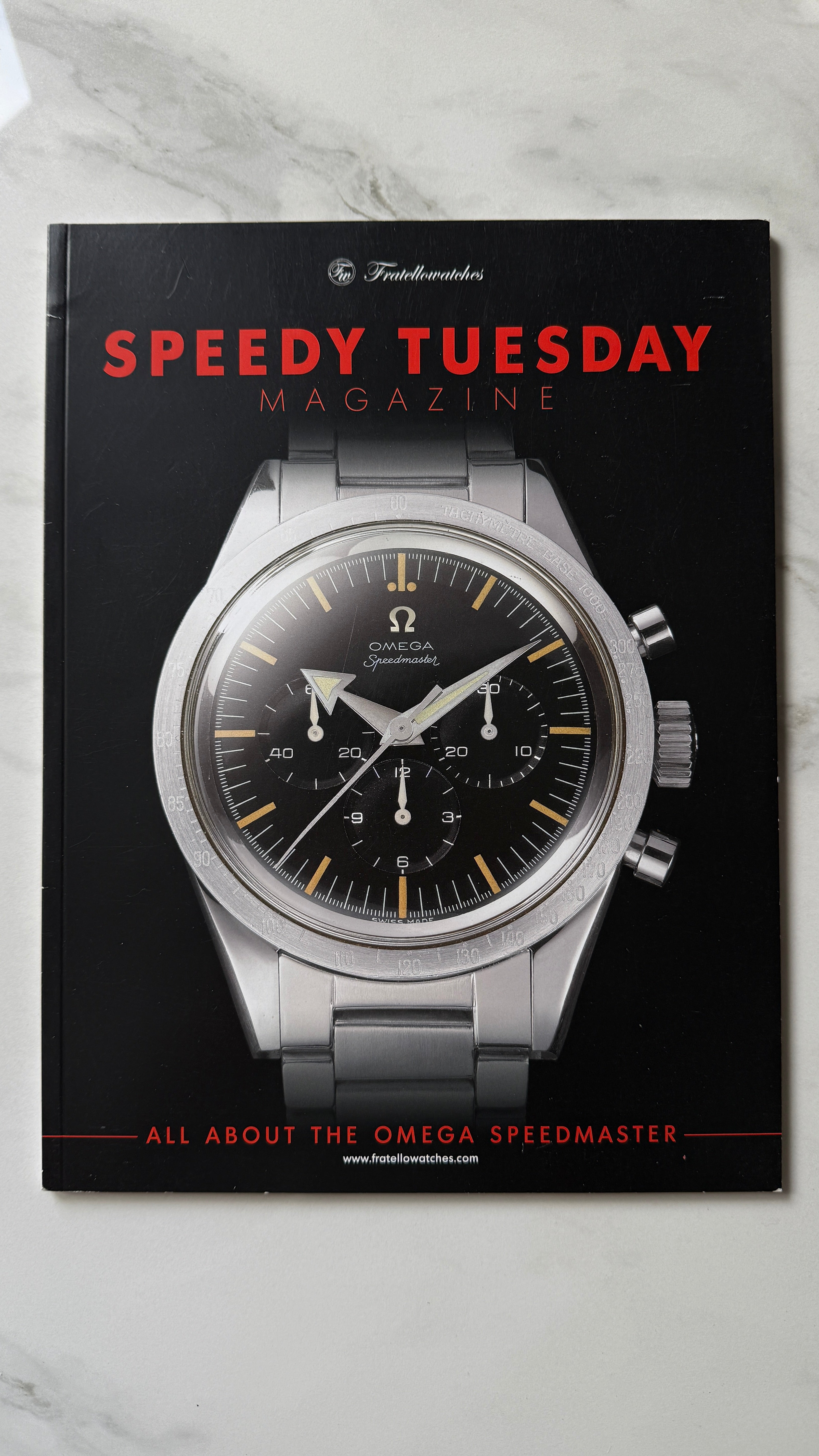 Omega x Fratello Watches Speedy Tuesday Magazine
