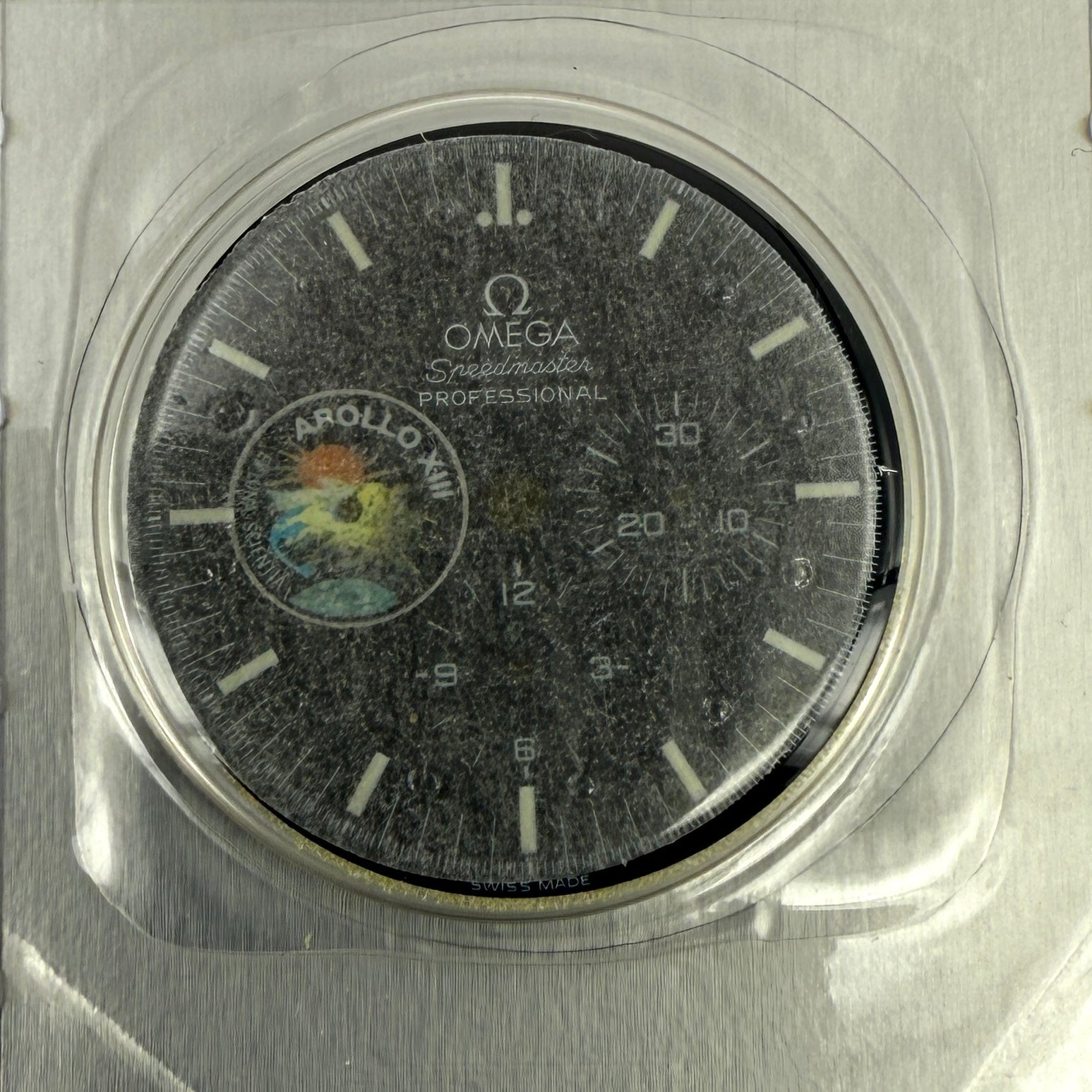 Omega Speedmaster Apollo 13 Patch Dial - Sealed.