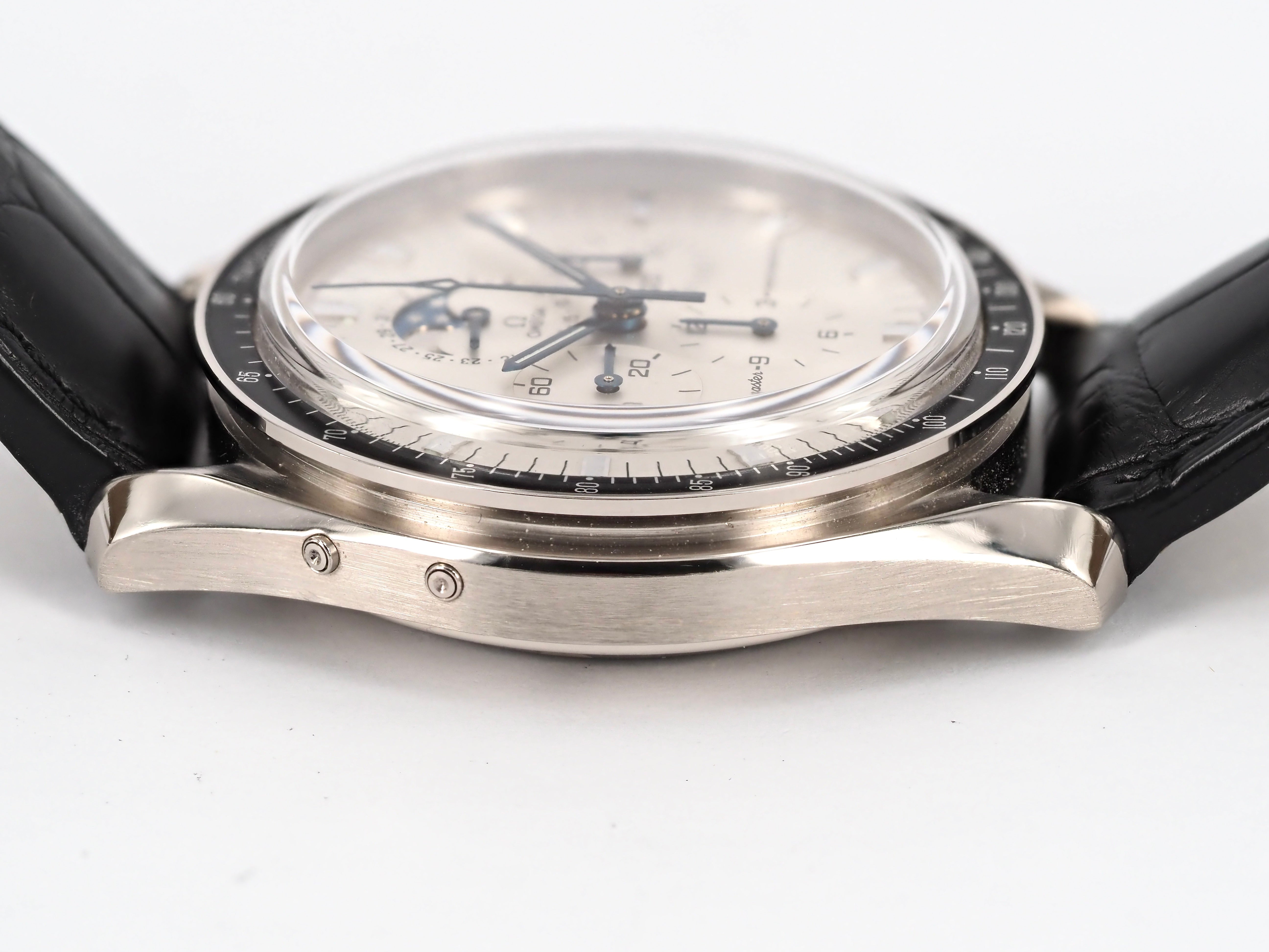 2003 Omega Speedmaster Professional White Gold Moonphase 3689.30