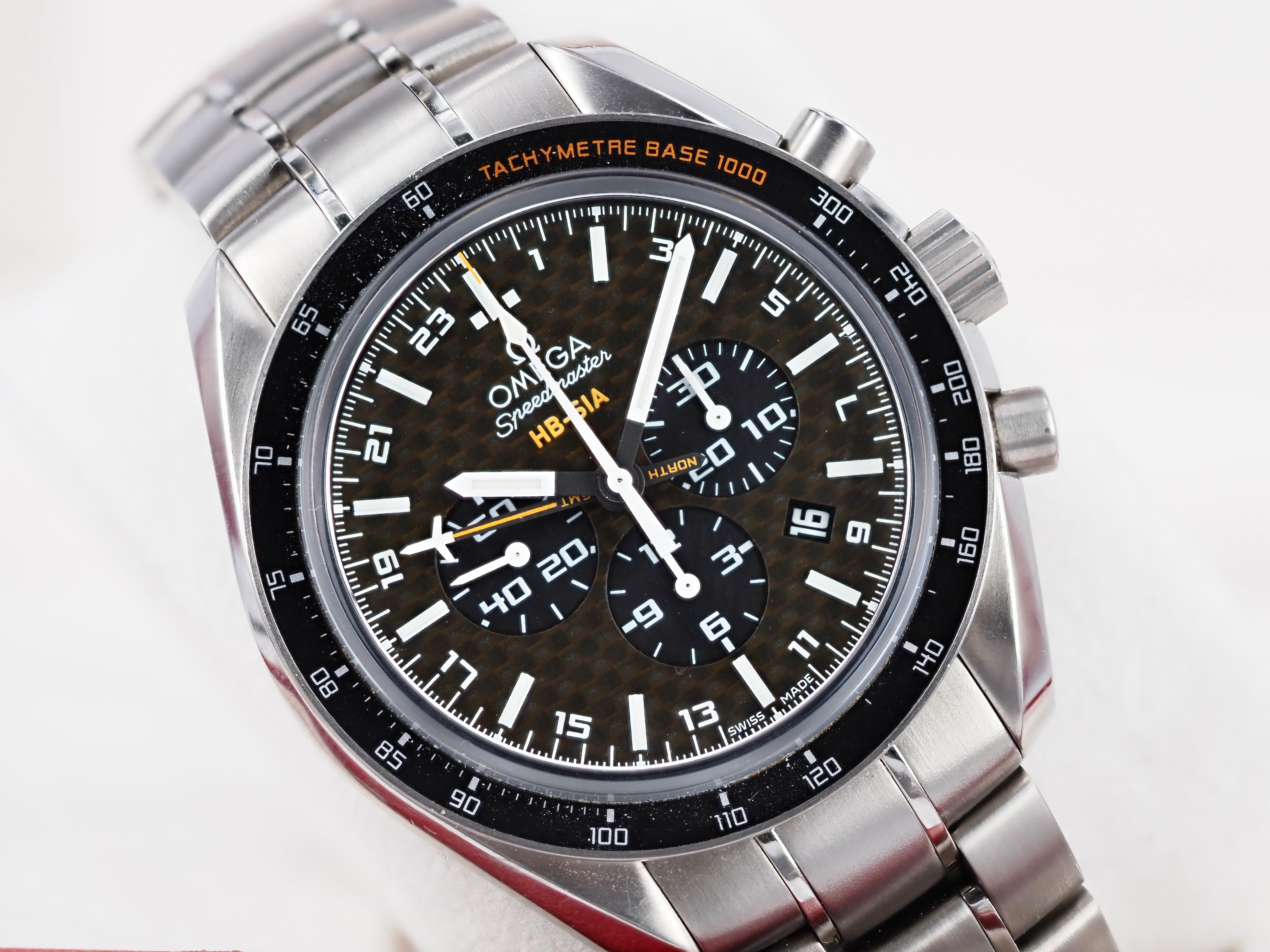 2012 Omega Speedmaster Co-Axial GMT Solar Impulse HB-SIA