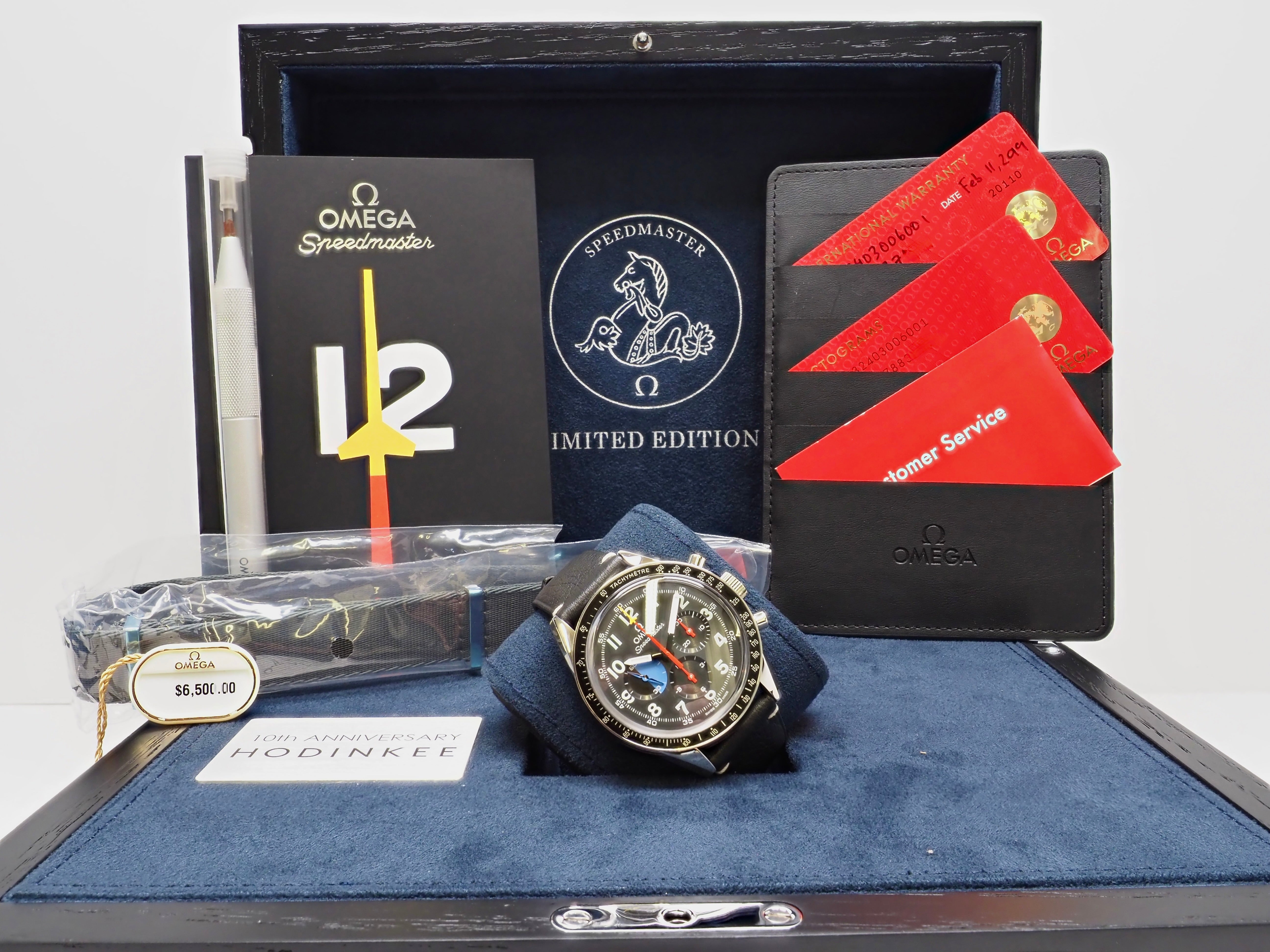 2019 Omega Speedmaster Hodinkee 10th Anniversary CK2998