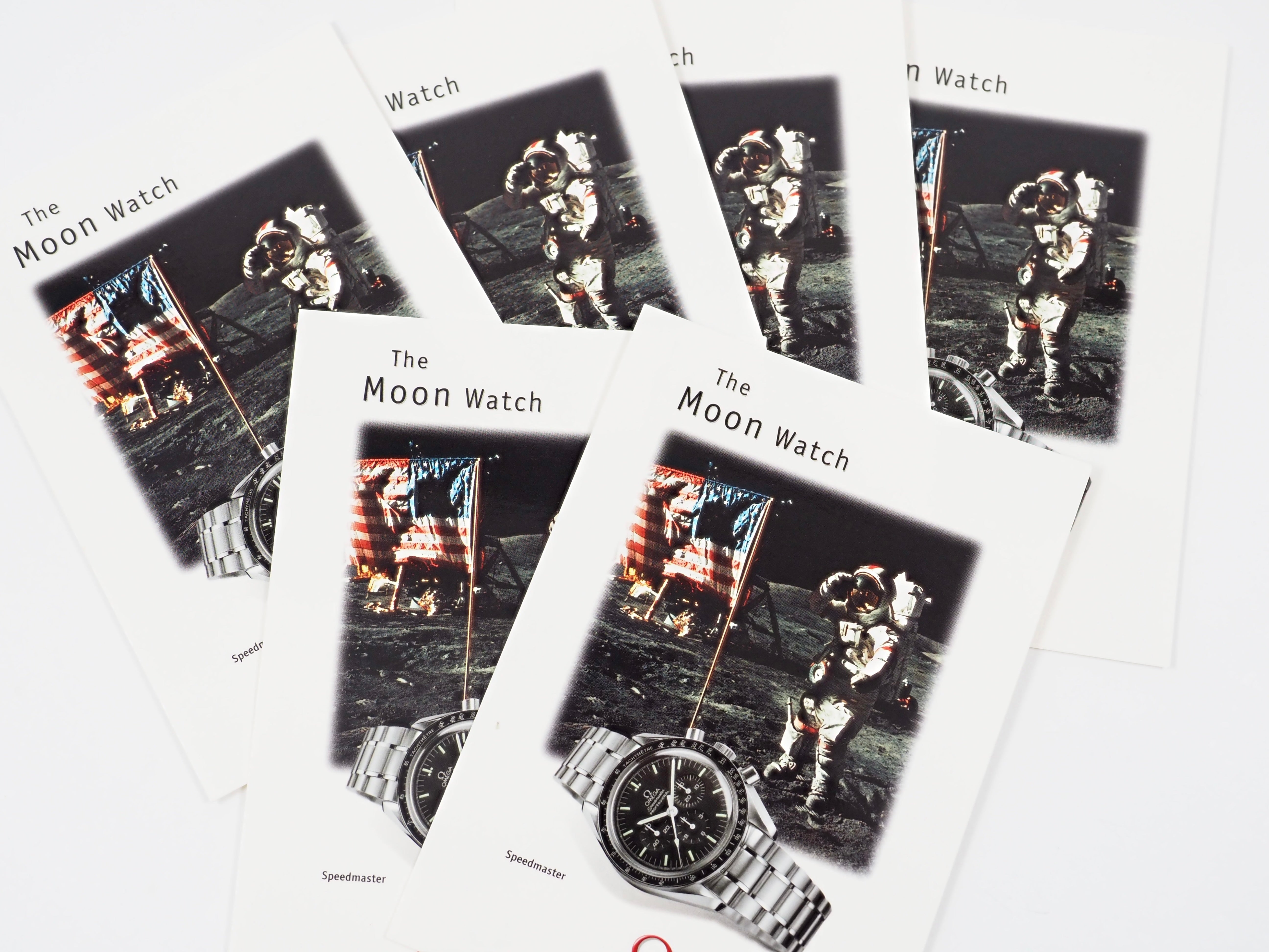 Omega Moonwatch Postcard - 6 Available