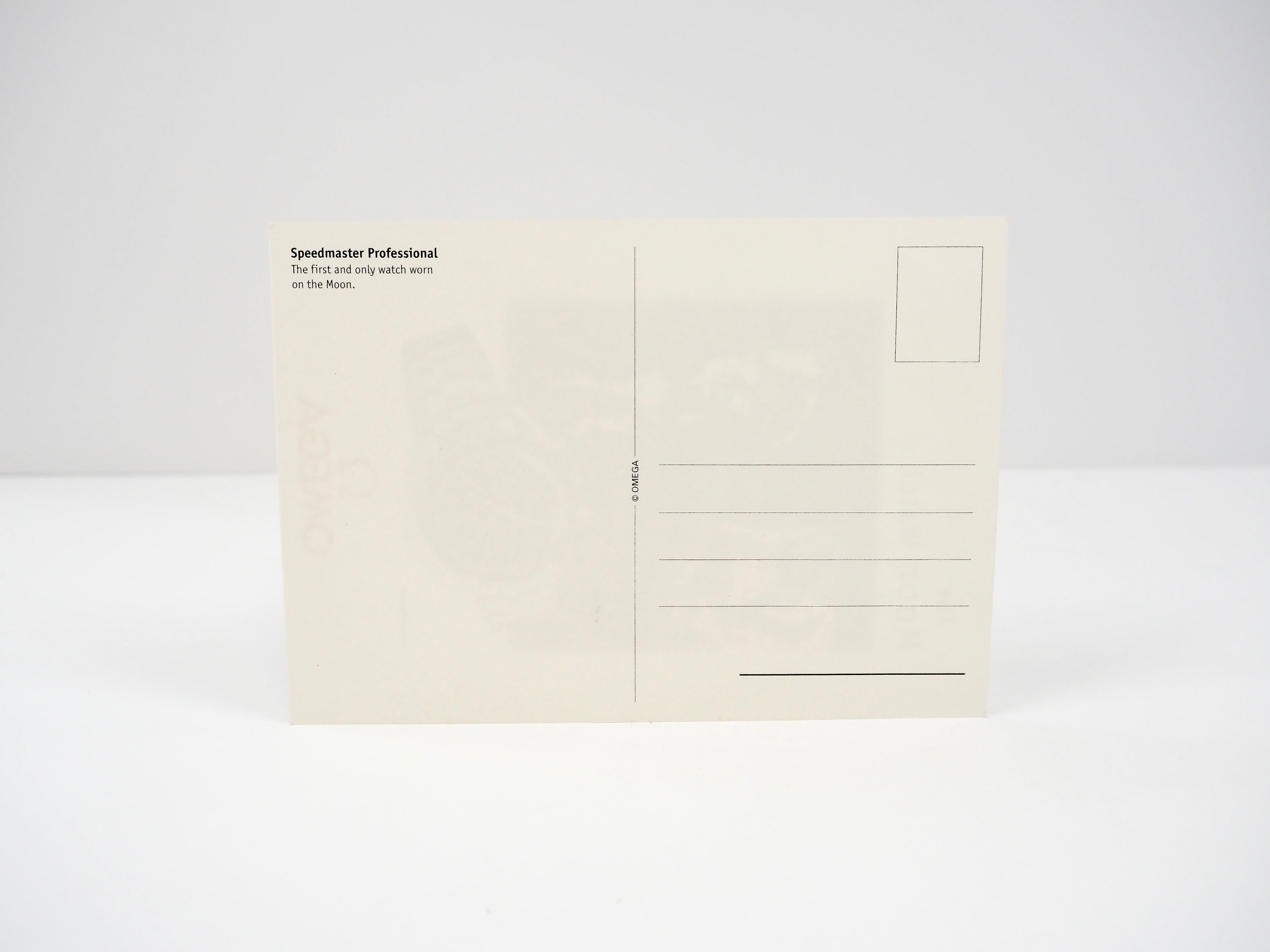 Omega Moonwatch Postcard - 6 Available