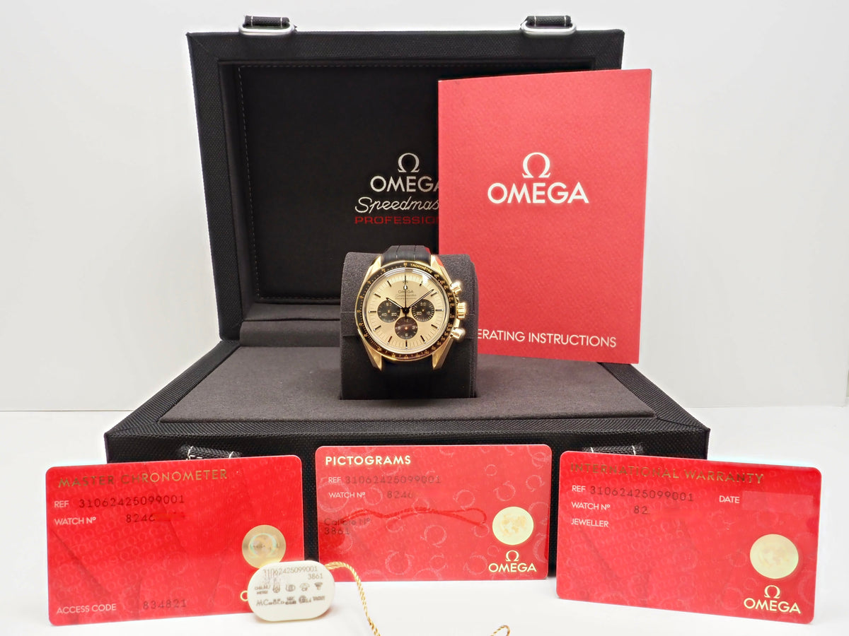 2025 OMEGA Speedmaster Professional 'Golden Panda'  310.62.42.50.99.001