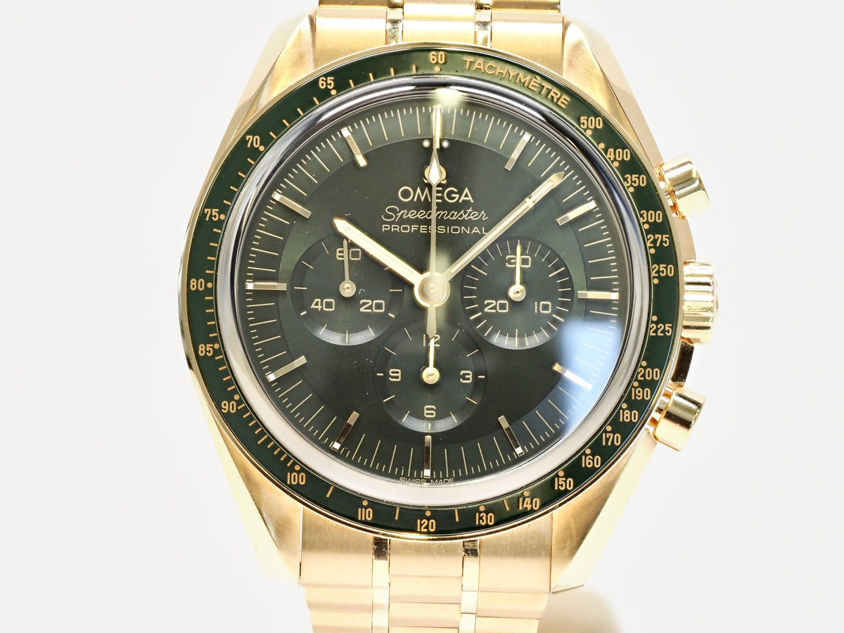 2024 OMEGA Speedmaster Professional Moonshine Gold/Green