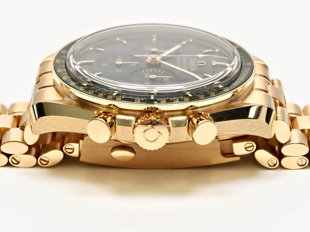 2024 OMEGA Speedmaster Professional Moonshine Gold/Green