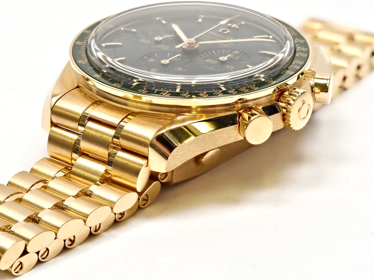 2024 OMEGA Speedmaster Professional Moonshine Gold/Green